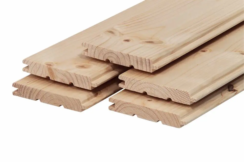 Profilholz Fichte Tanne A B-Sortierung 300 x 12,1 cm 19 mm Faseprofil