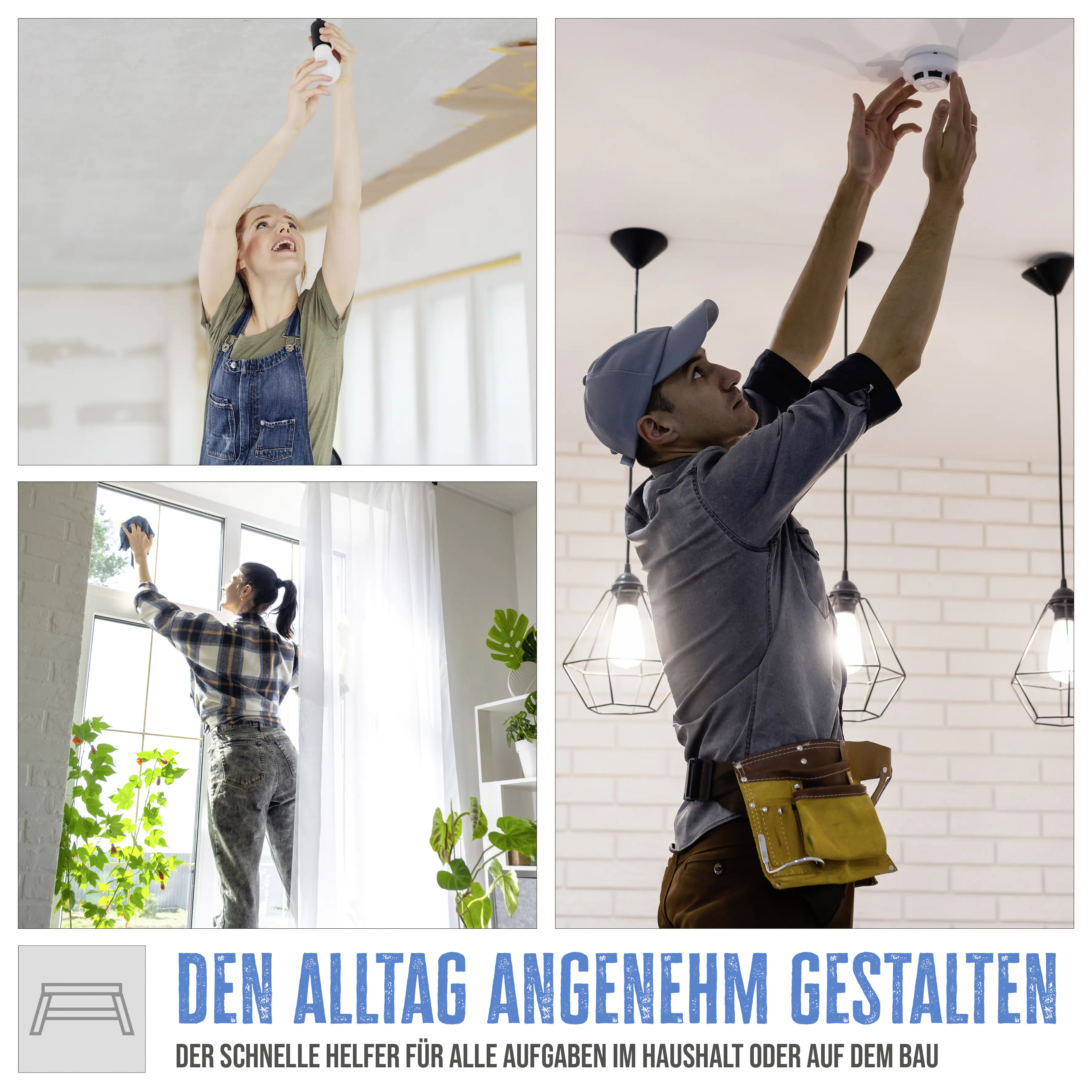Güde Aluminium-Klapptritt GAT 2S