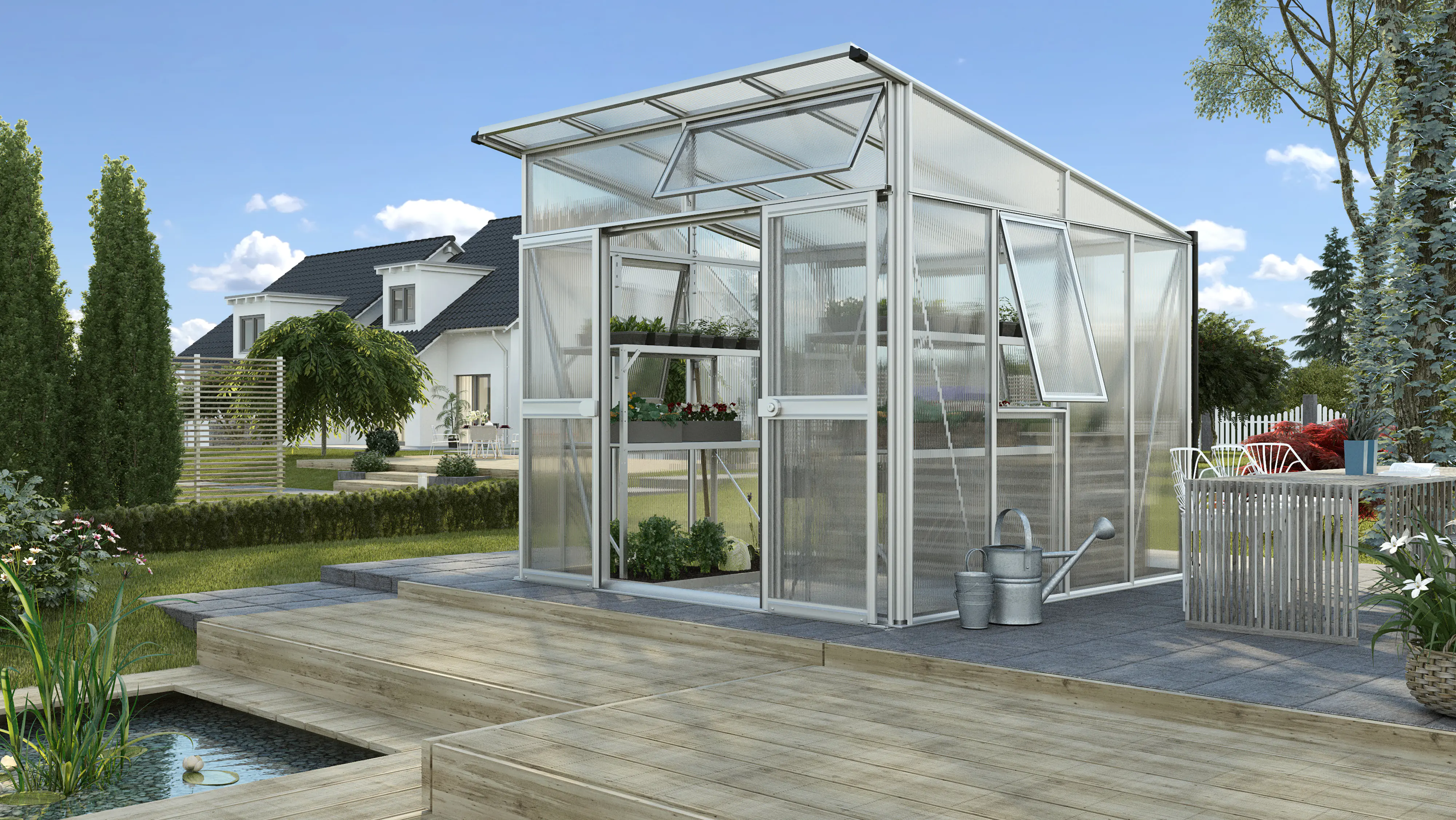 Vitavia Gewächshaus Aura 7800 275 x 270 cm 10 mm HPK
