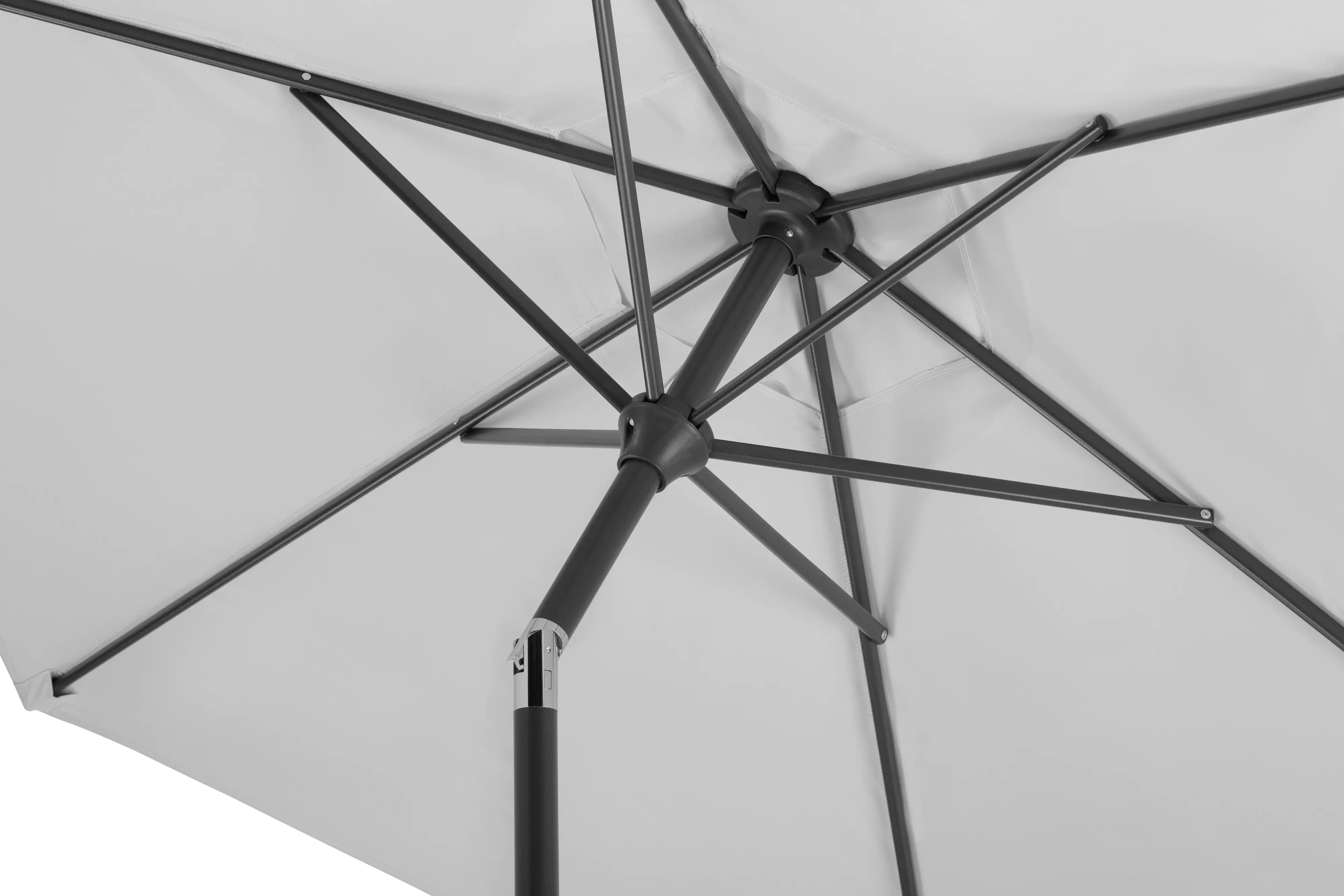 Schneider Sonnenschirm Bilbao silbergrau Ø 220 cm