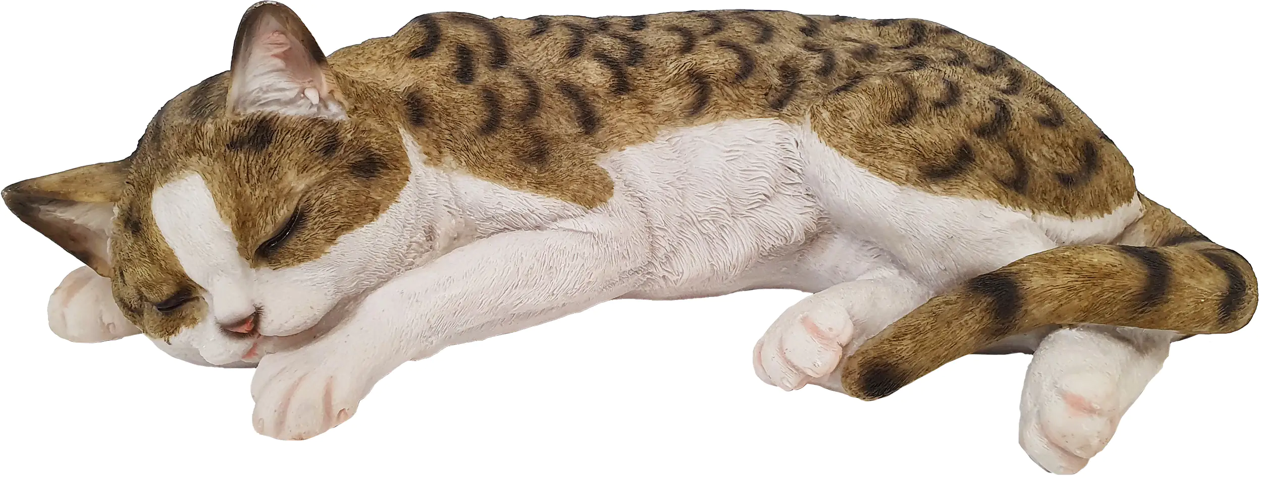Dekofigur Katze schlafend 12 x 40 x 26 cm
