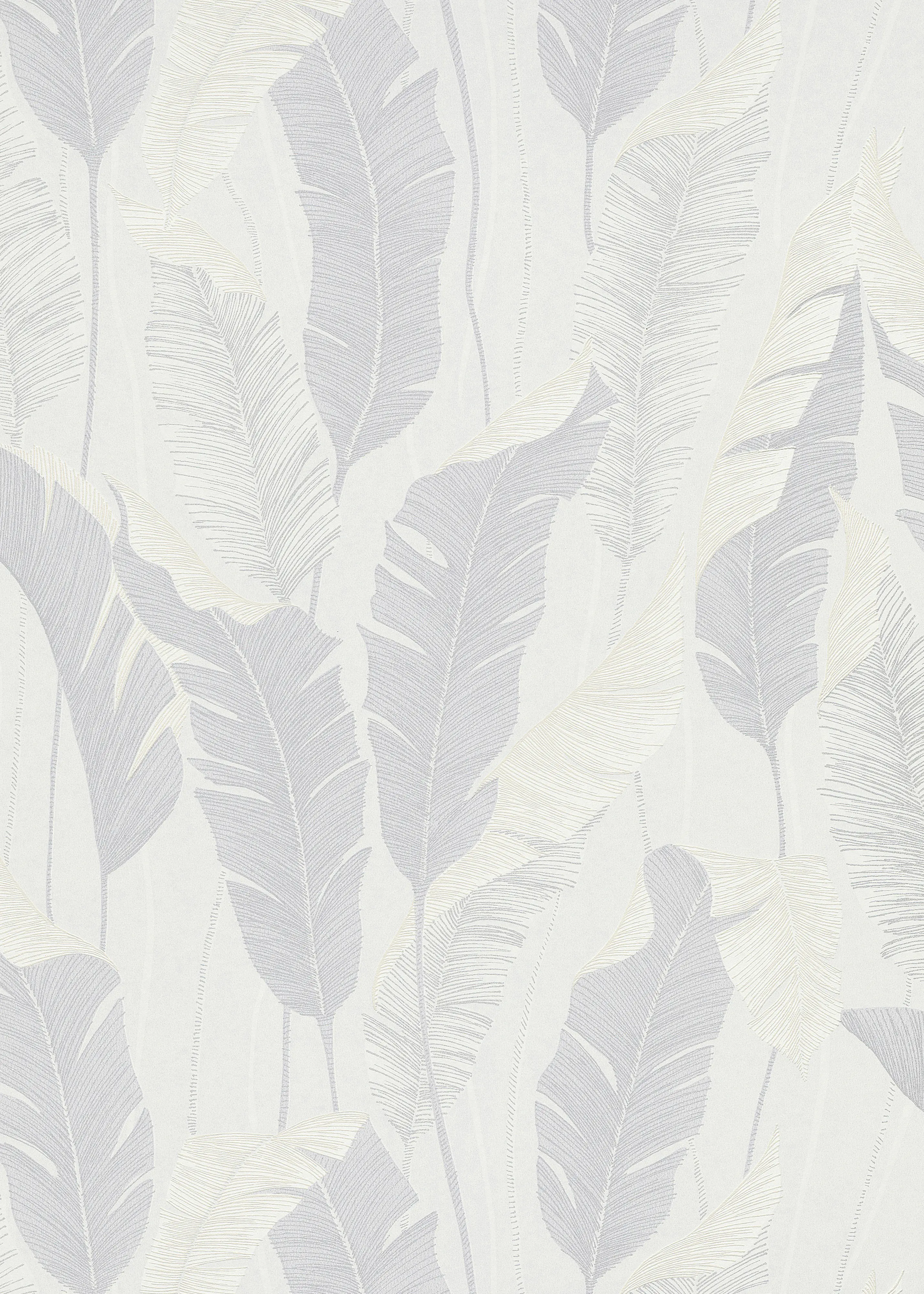 Erismann Vliestapete Floral 4Earth grau 10,05 x 0,53 m