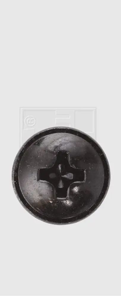 SWG Blechschraube mit Bund 3,9x19mm 10 Stück, schwarz