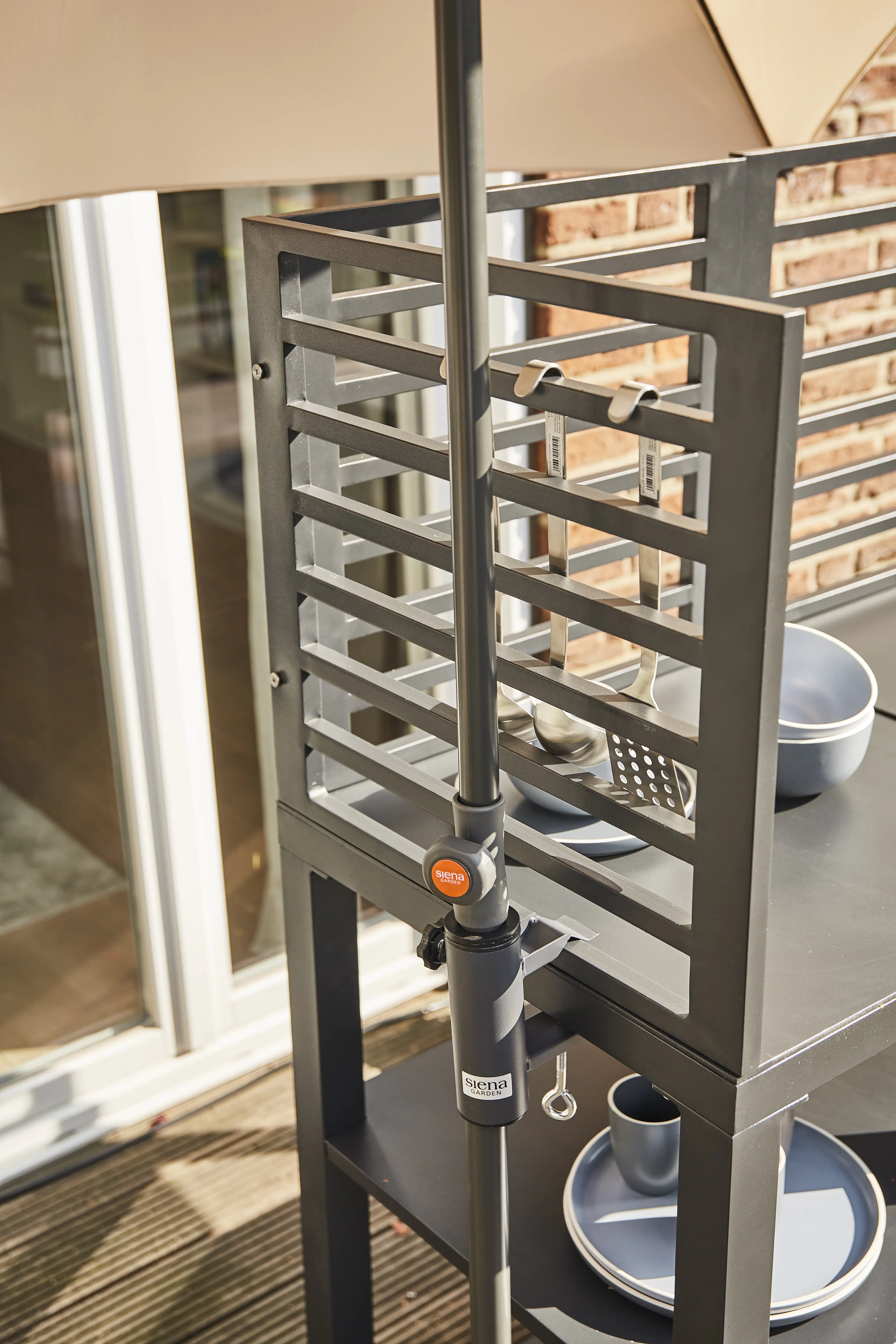 Siena Garden EckElement Texas Outdoor Kitchen matt anthrazit