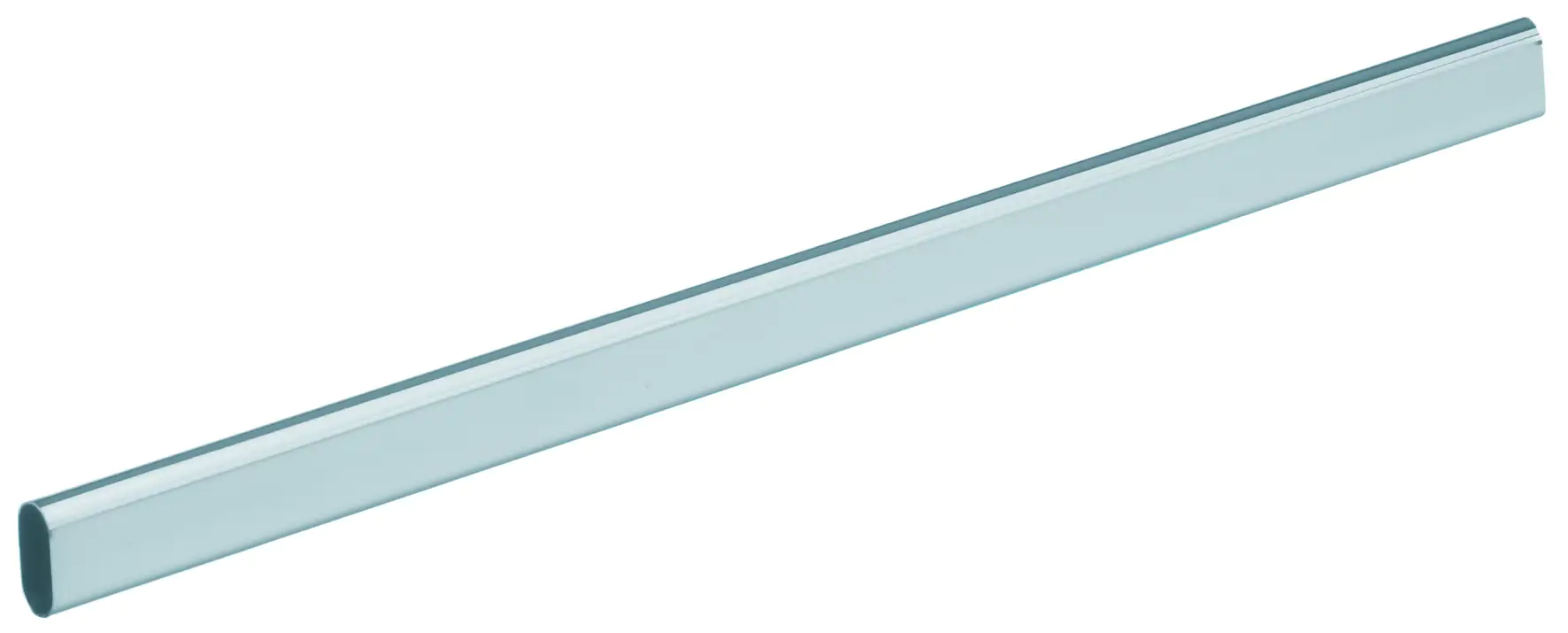 Hettich Schrankrohr für mittlere Belastung Ø 30/15 x 900 mm, oval, silber