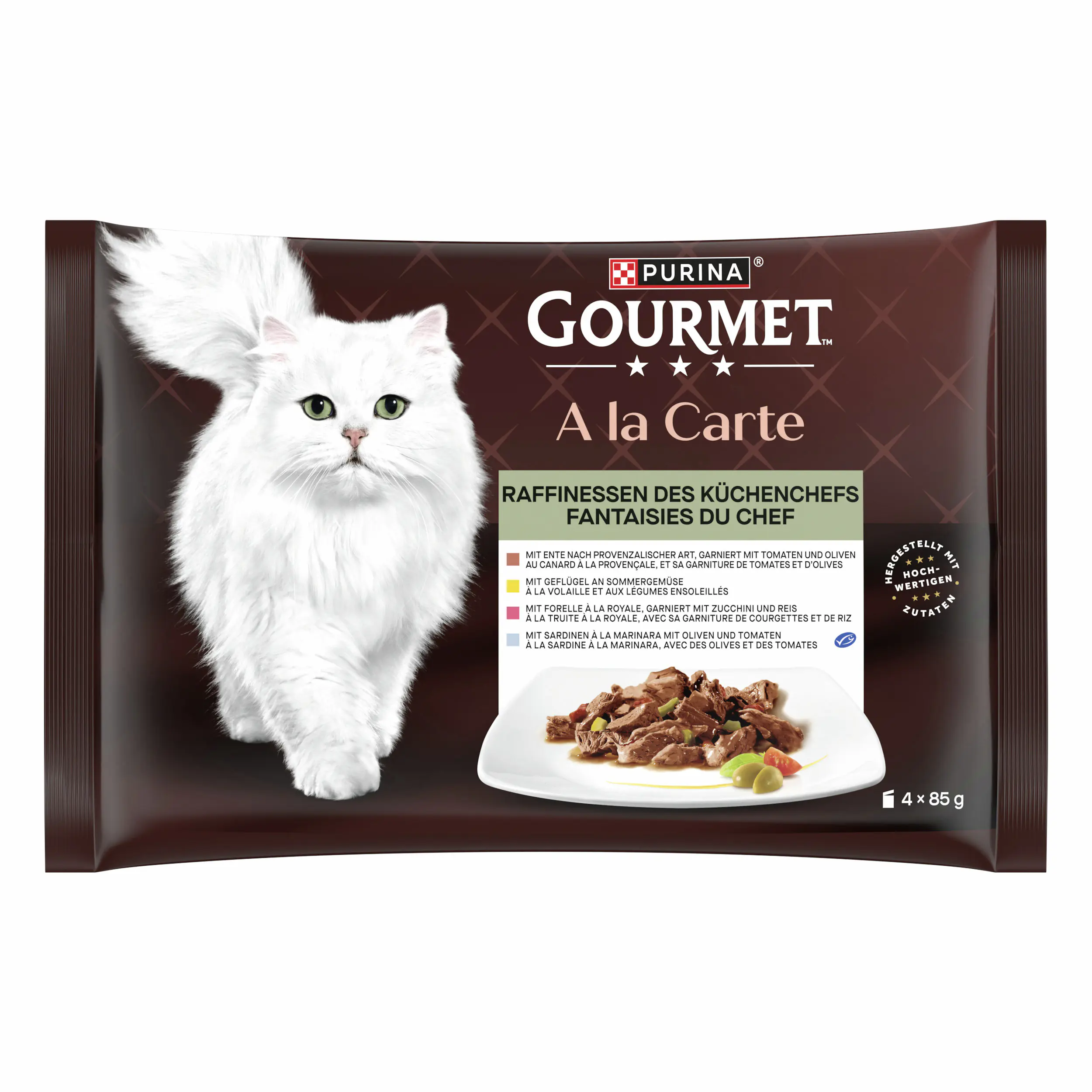 Gourmet A la Carte Raffinessen des Küchenchefs 4x 85g