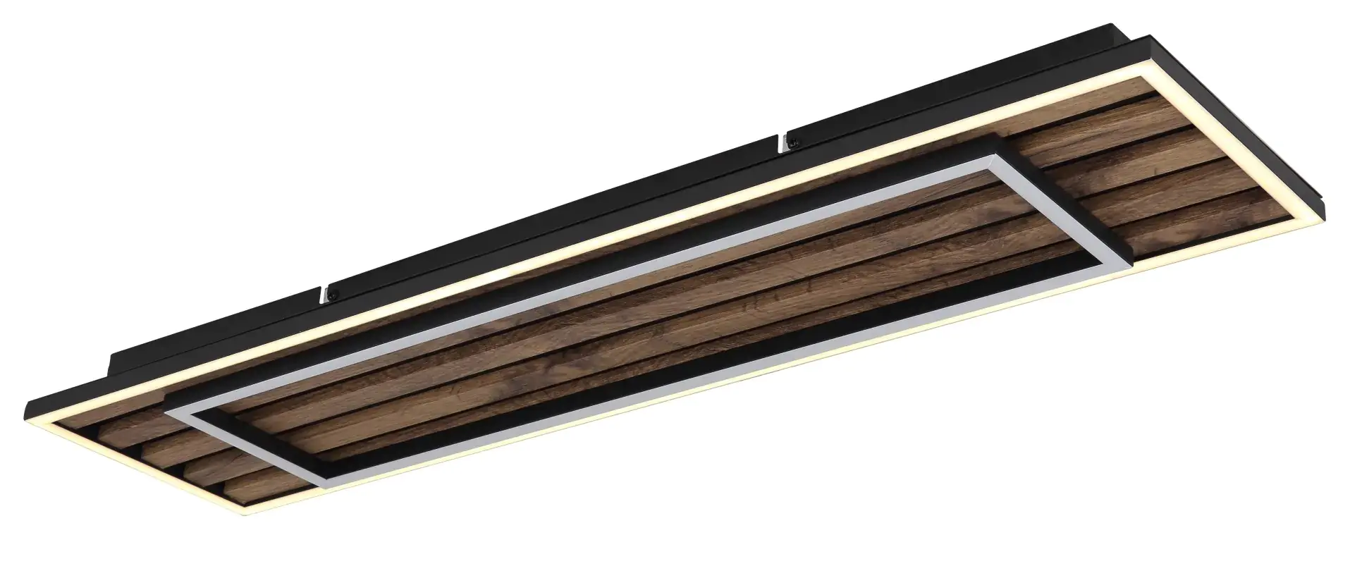 Globo LED Deckenleuchte Woody 80 cm