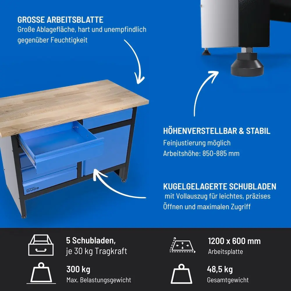 Güde Werkbank GW 5/1