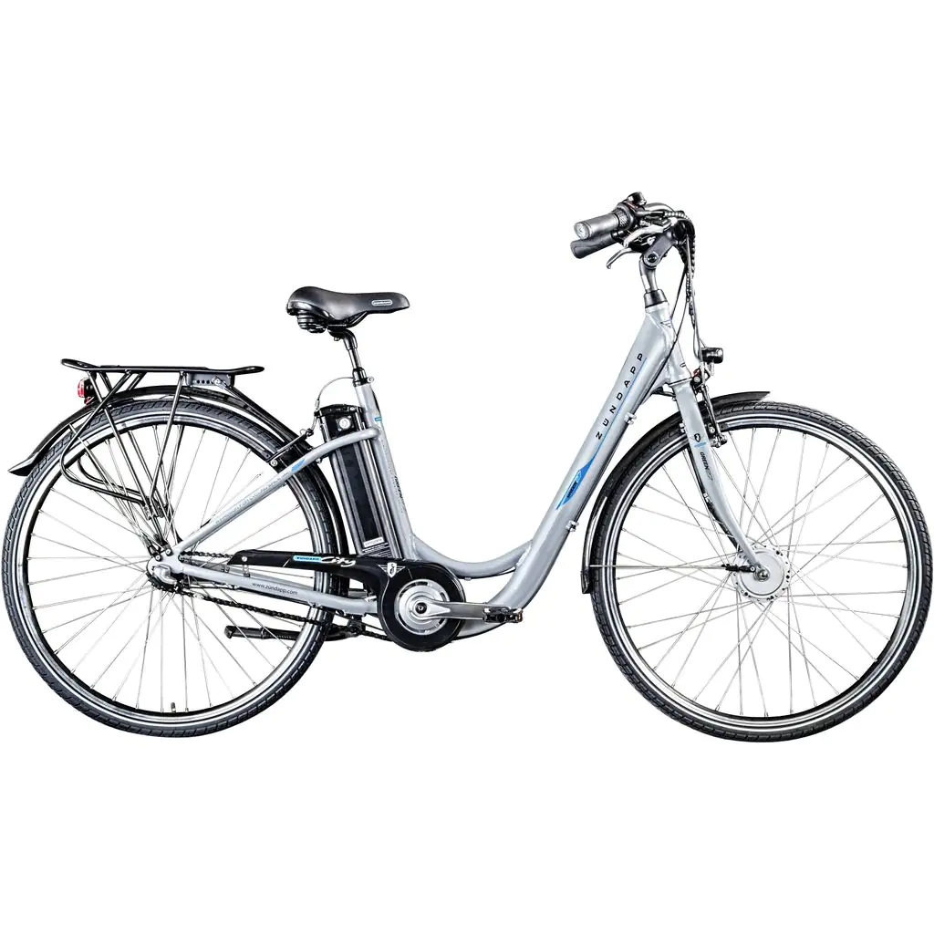 Zündapp E-Bike City Green 2.7 28 Zoll 3-Gang 536 Wh grau