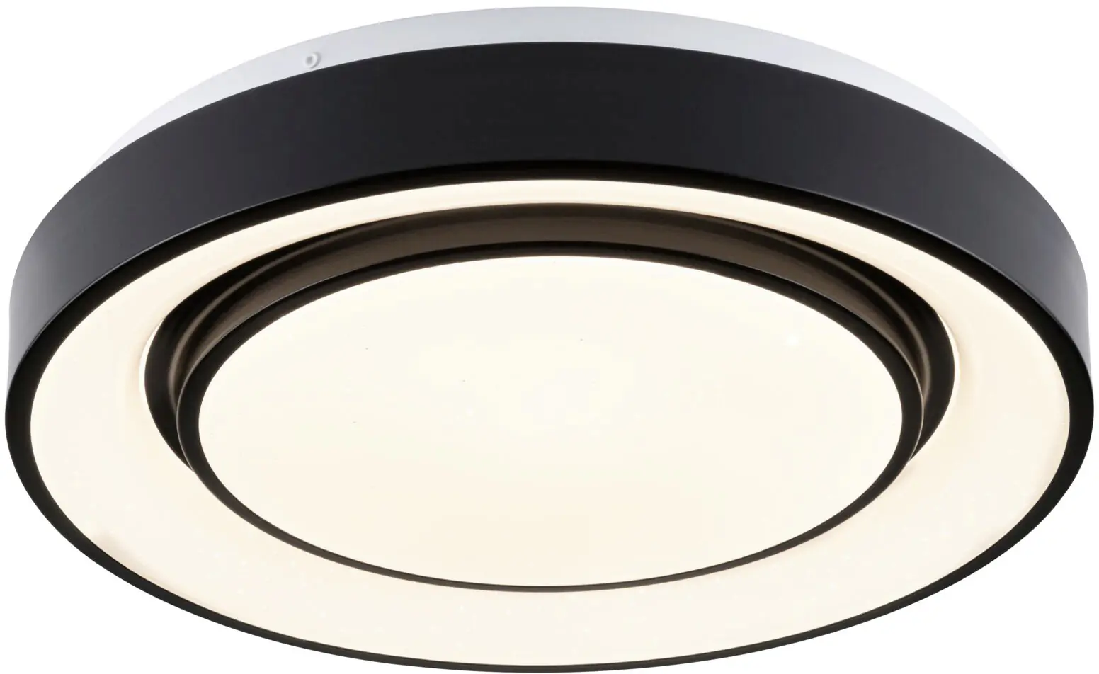 Paulmann LED Deckenleuchte Rainbow schwarz weiß Ø 37,5 cm RGBW