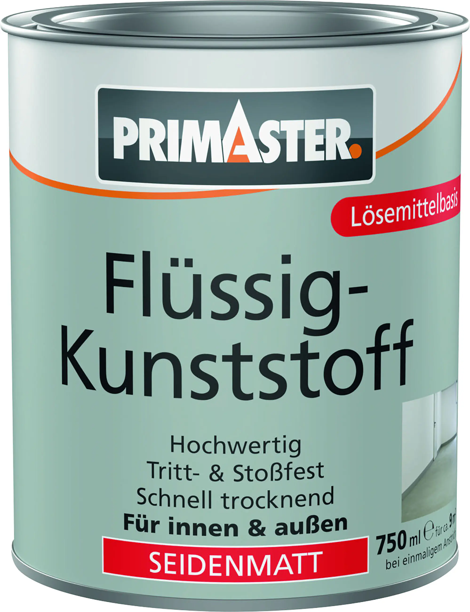 Primaster Flüssigkunststoff seidenmatt 750 ml weiß