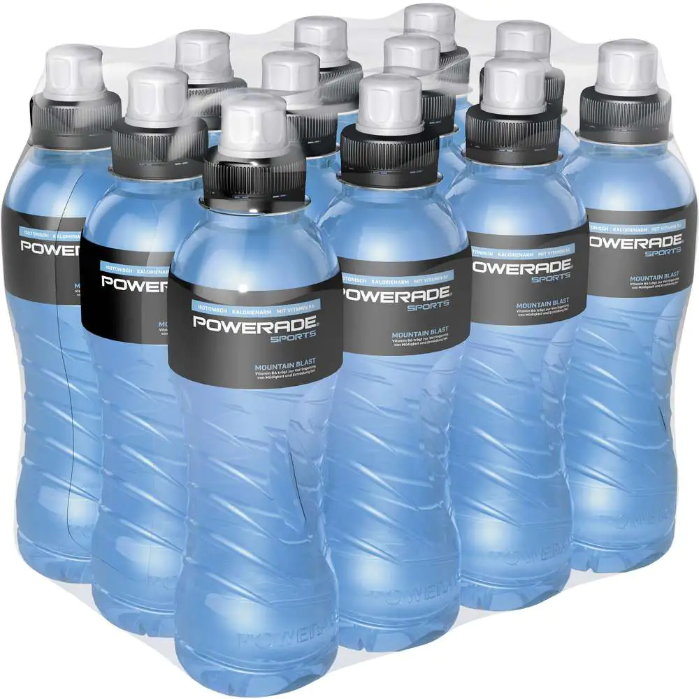 Powerade Sport-Iso Drink Mountain Blaste 12x 0,5 l PET