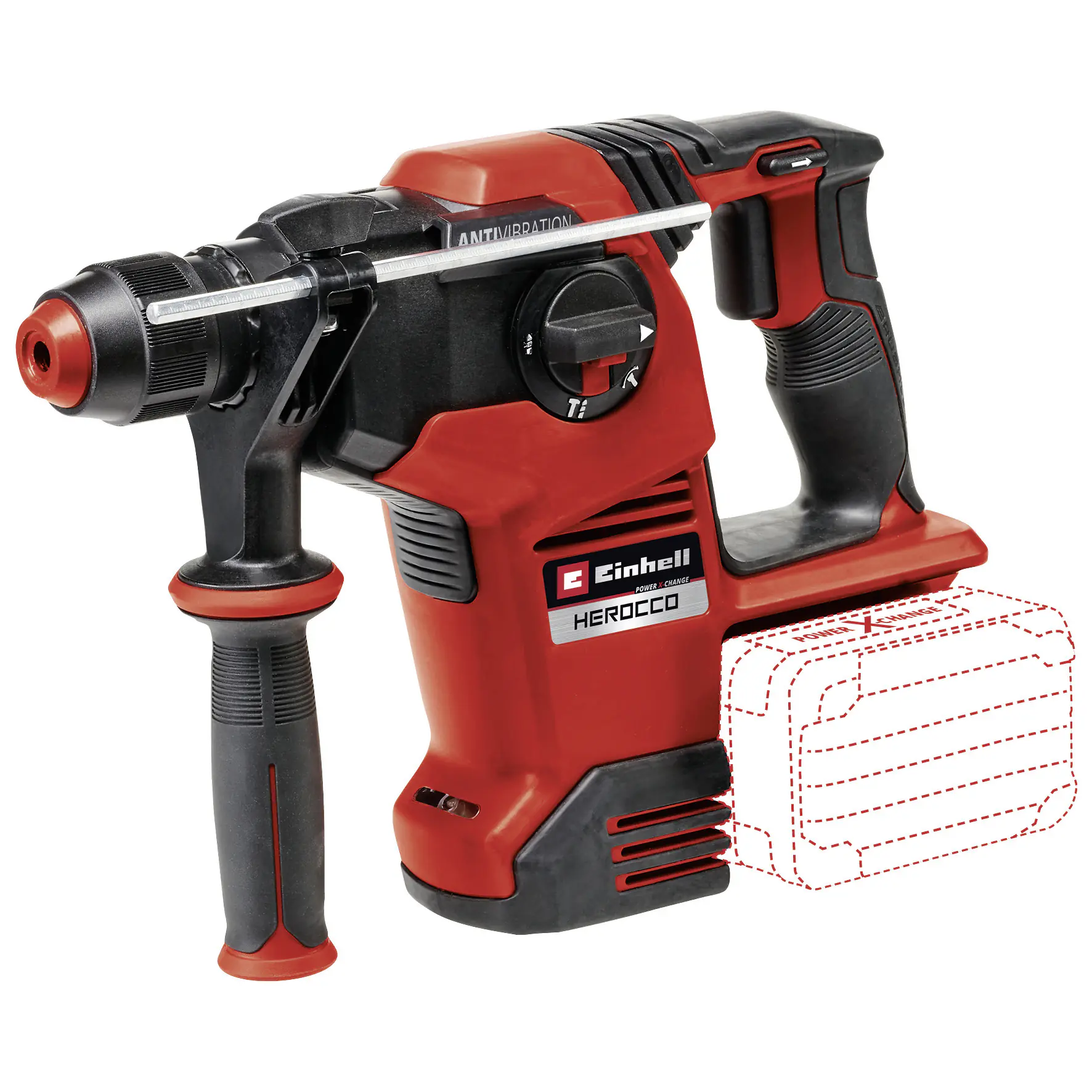 Einhell Akku-Bohrhammer Herocco 36/28 Solo 18 V