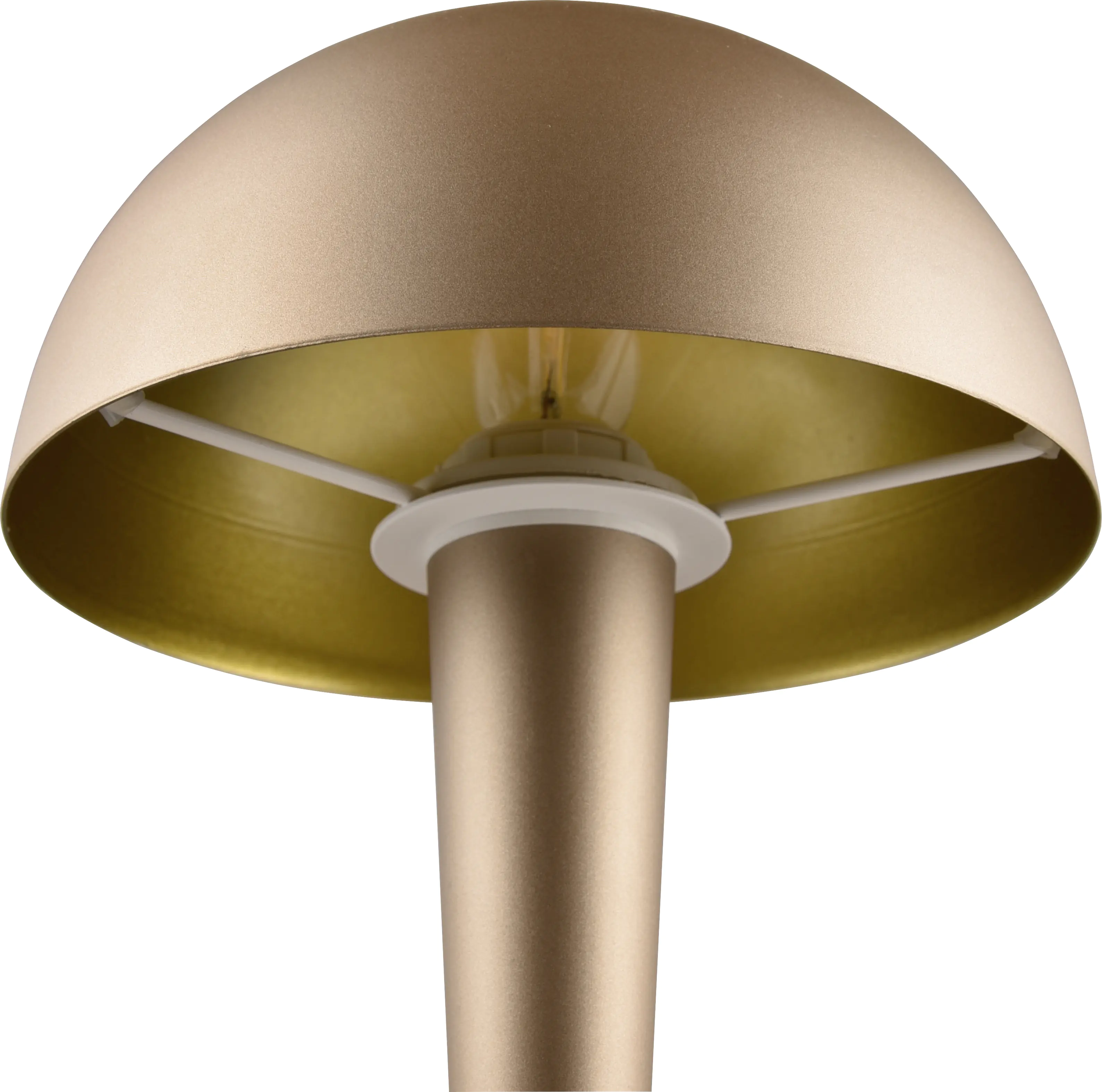 Trio Leuchten Tischlampe Canaria beige Metall
