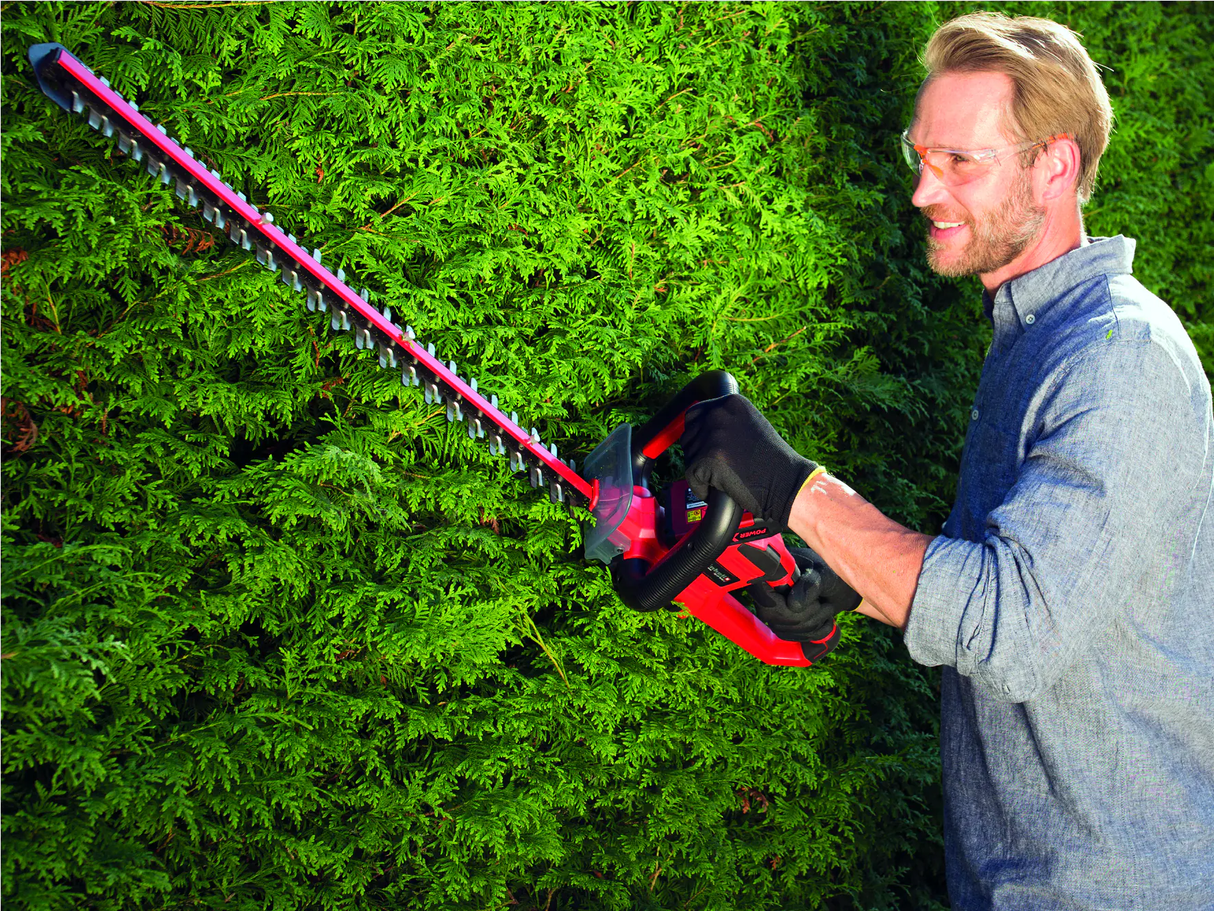 Einhell Akku-Heckenschere ARCURRA 18/55 55 cm Schnittlänge