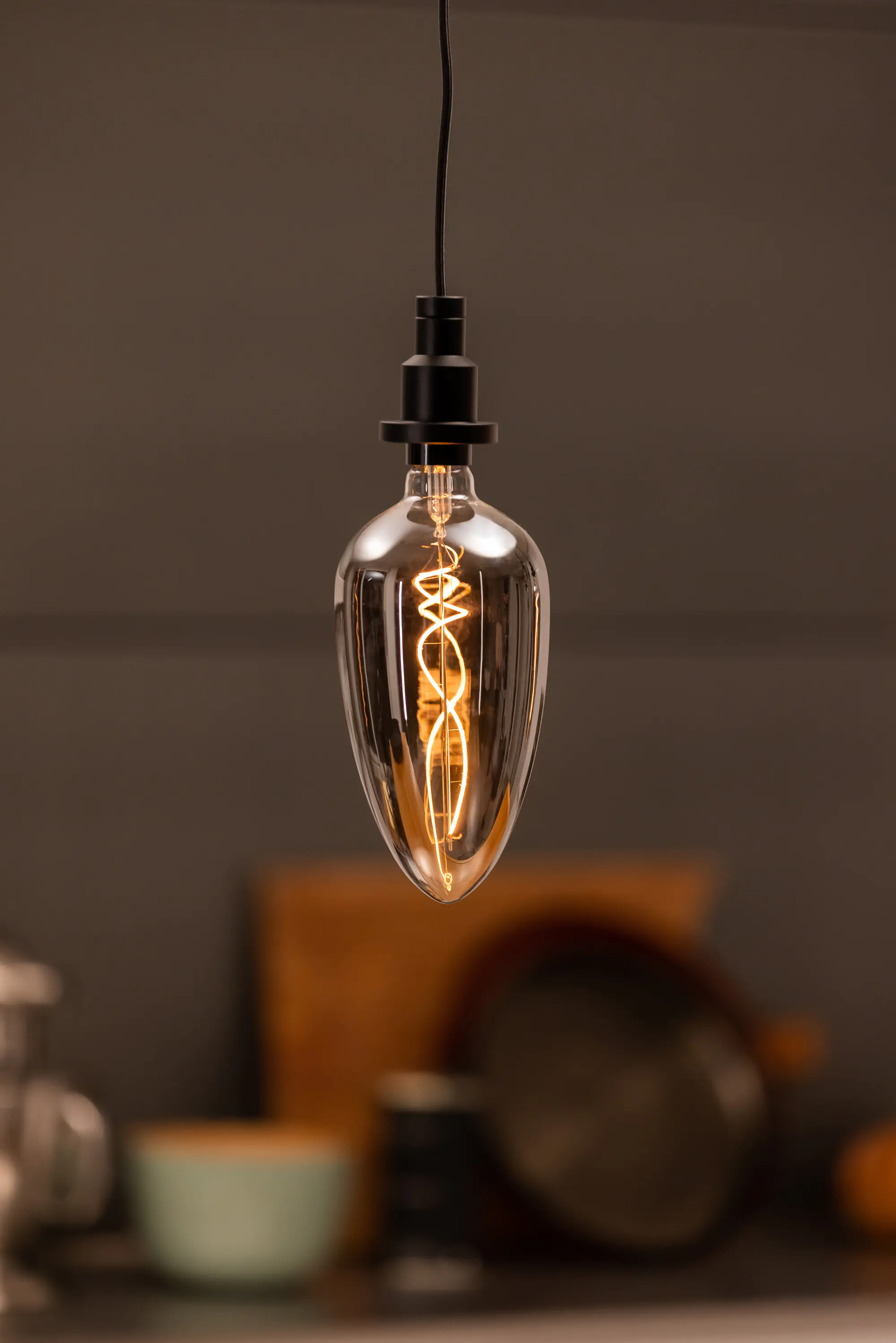 Ledvance LED Leuchtmittel Vintage 1906 A15 E27 4W warmweiß, dimmbar, rauch