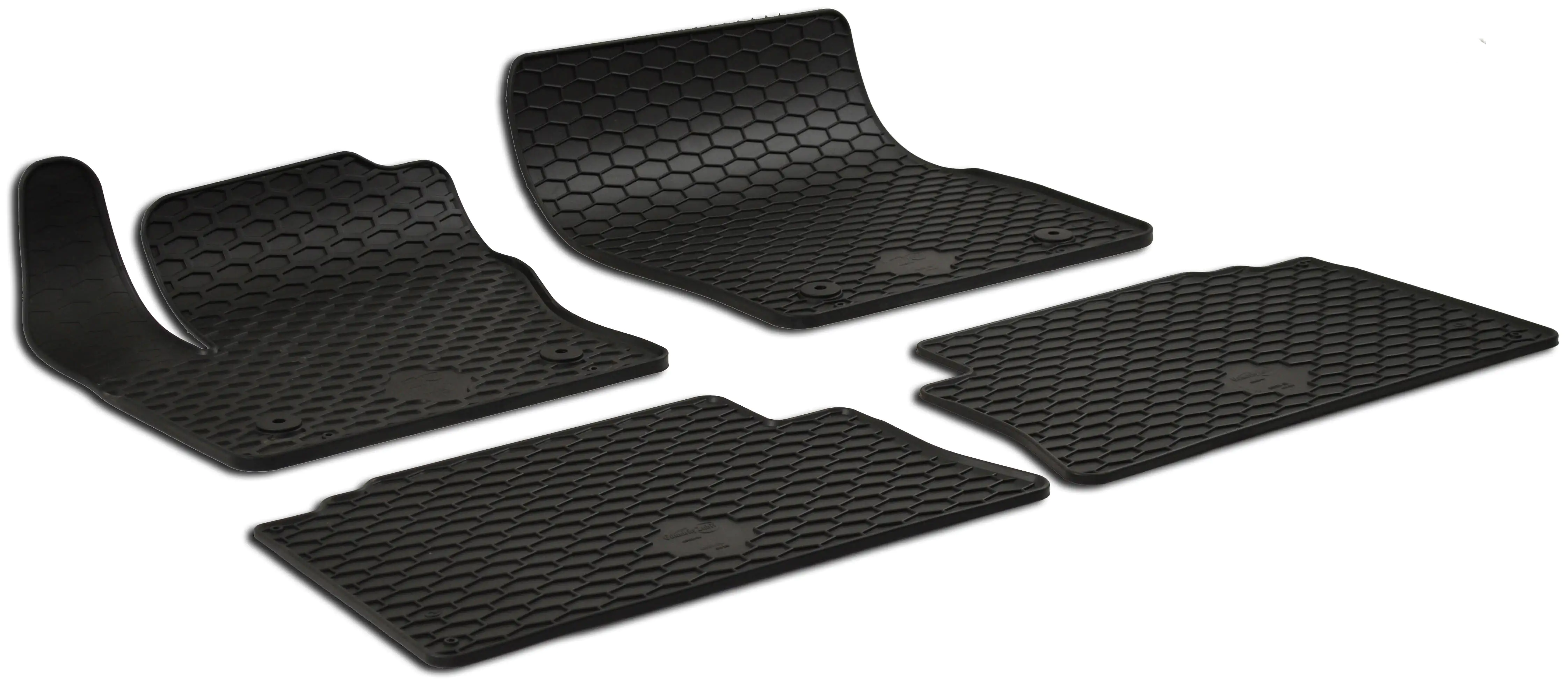 Walser Passform Fußmatten Gummi RubberLine für Ford Kuga I, Kuga II (DM2)