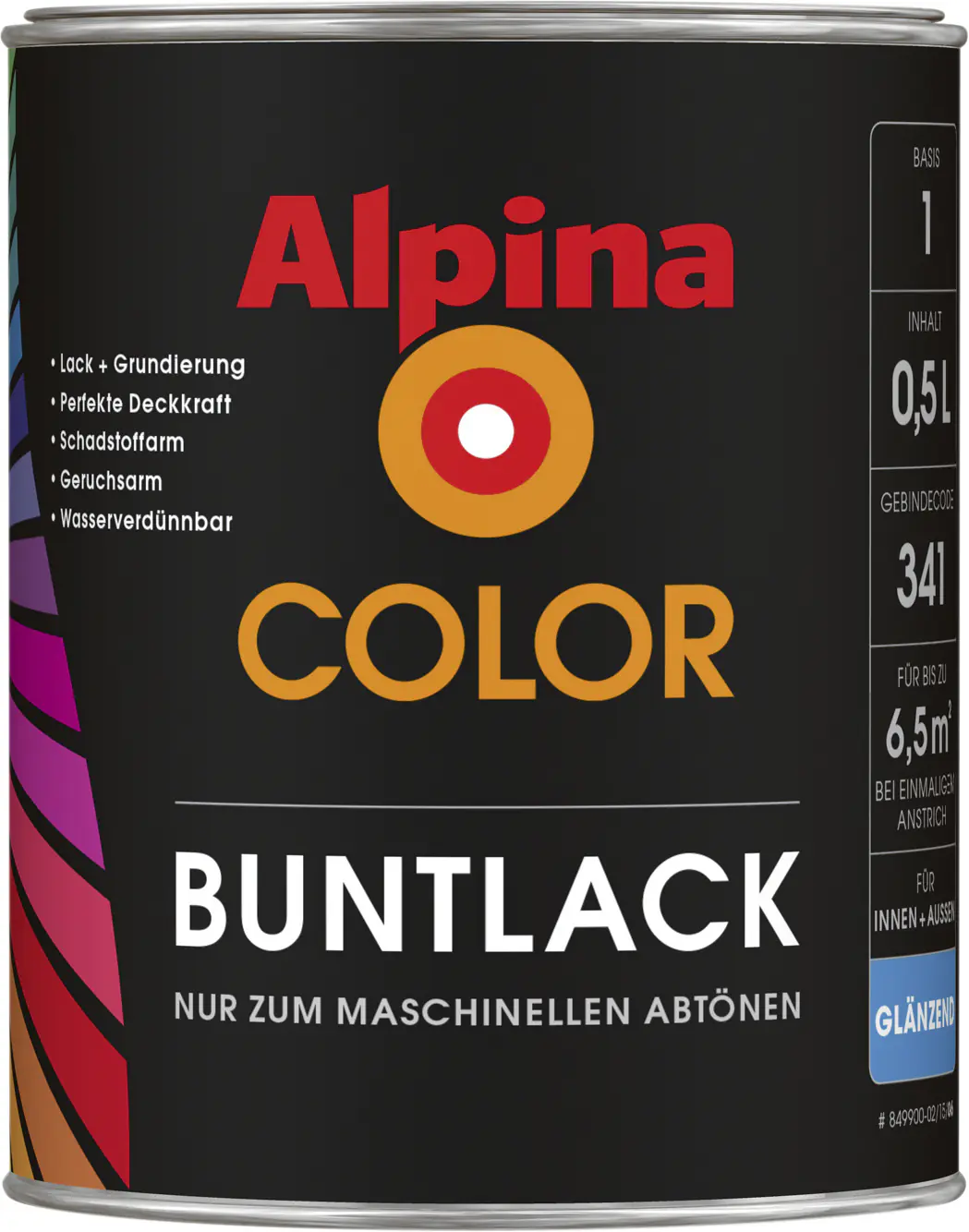 Alpina Color Buntlack glänzend - jetzt Farbton mischen 