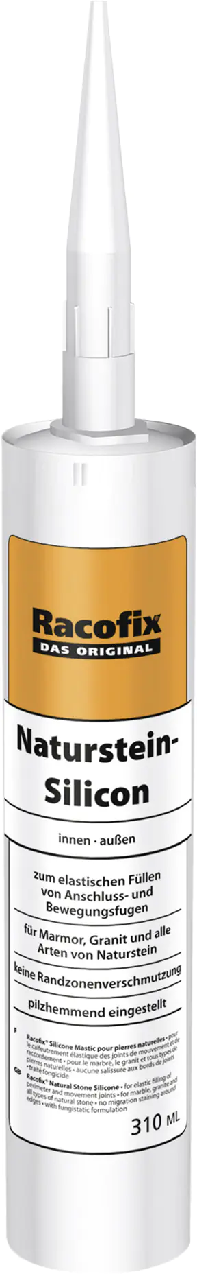 Racofix Naturstein Silikon weiß 310 ml