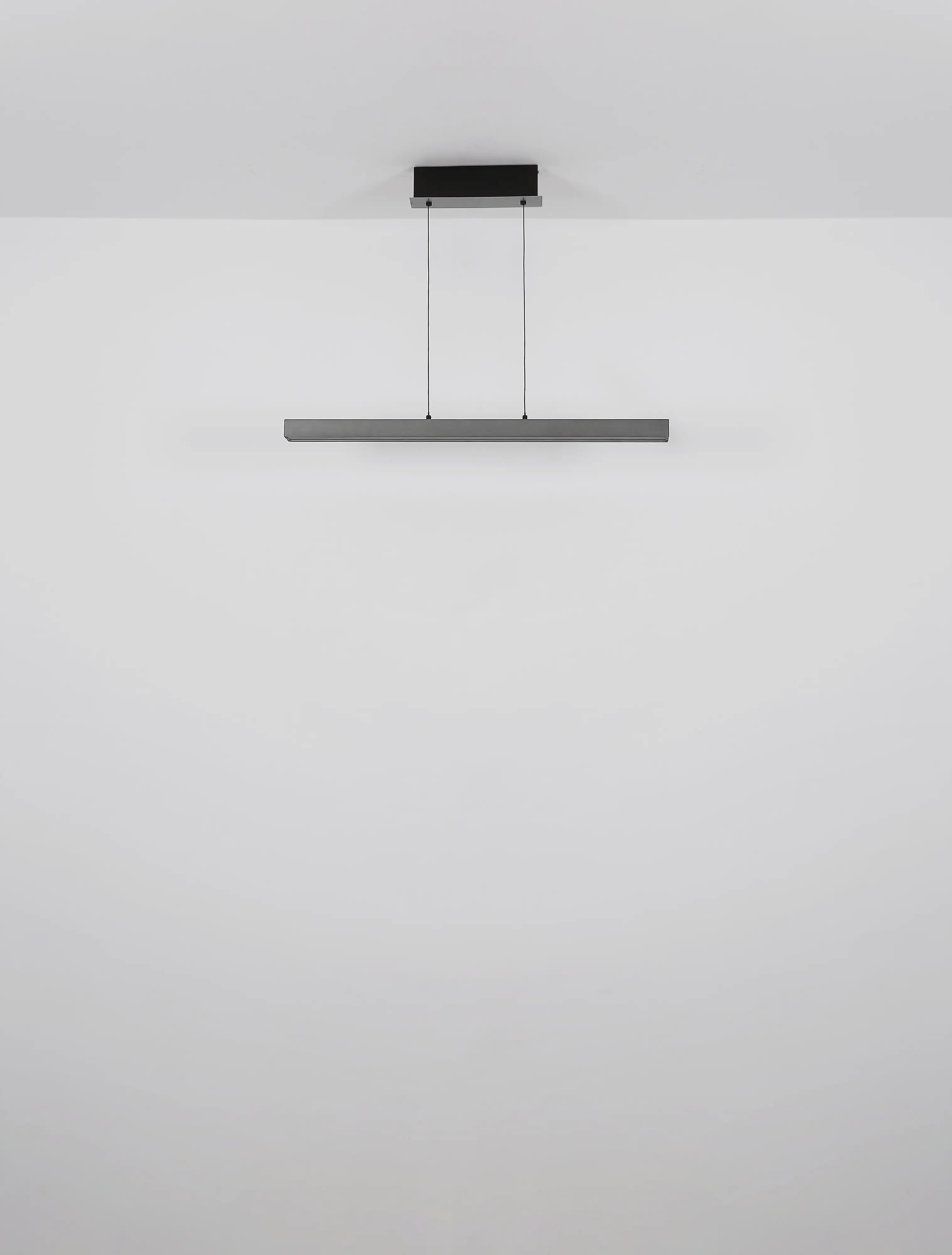 Globo LED Pendelleuchte Ethan 150 x 150 cm grau dunkel warmweiß