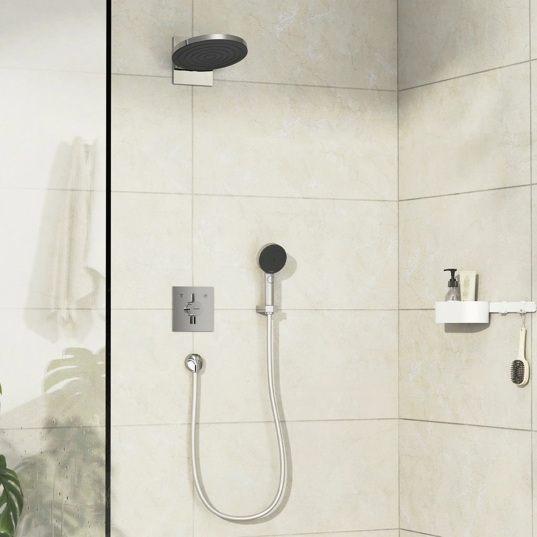 Hansgrohe Duscharmatur DuoTurn E Unterputz für 2 Verbraucher