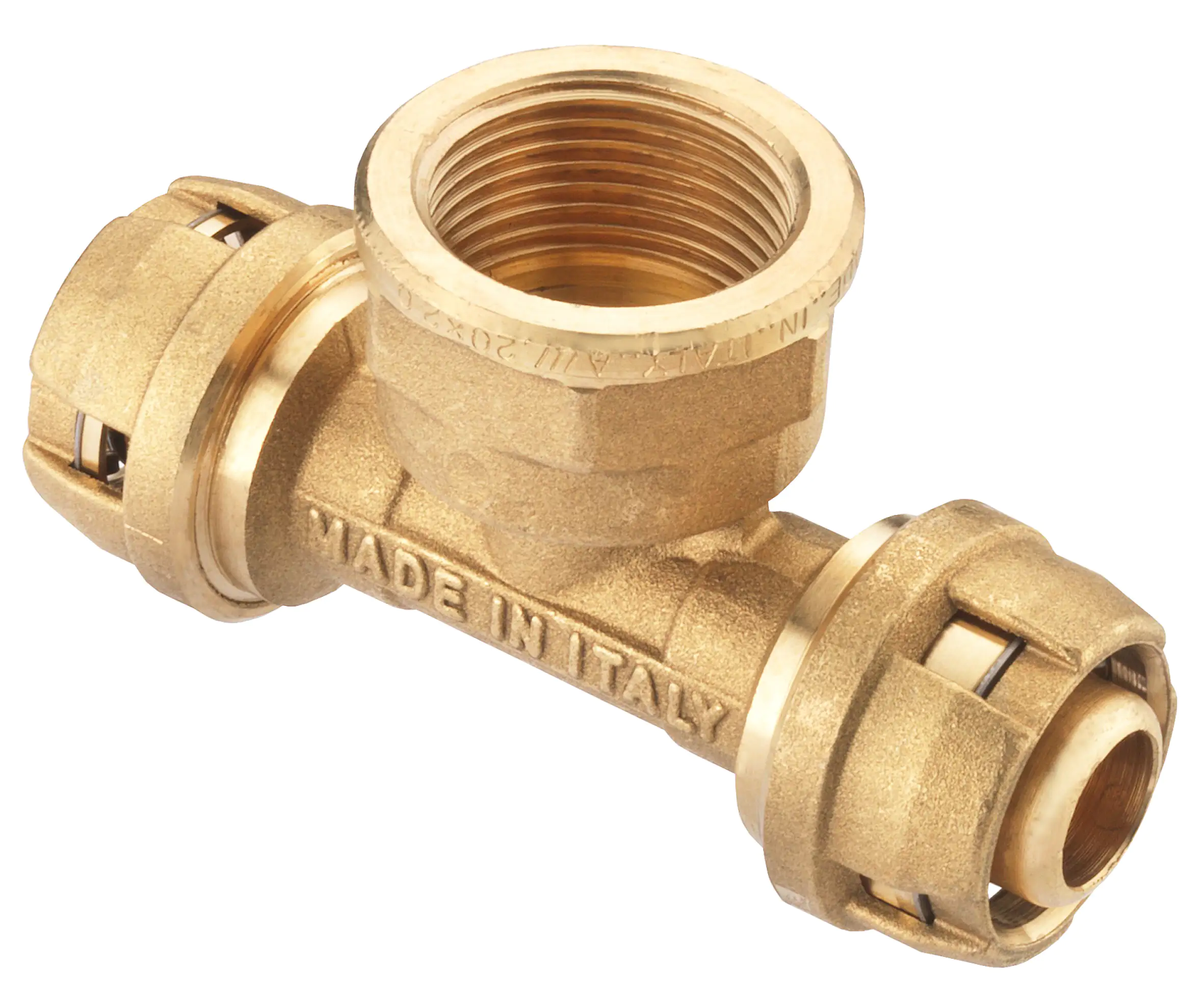 Cornat Steck-T-Stück komplett ø 20 mm 3/4" IG Messing
