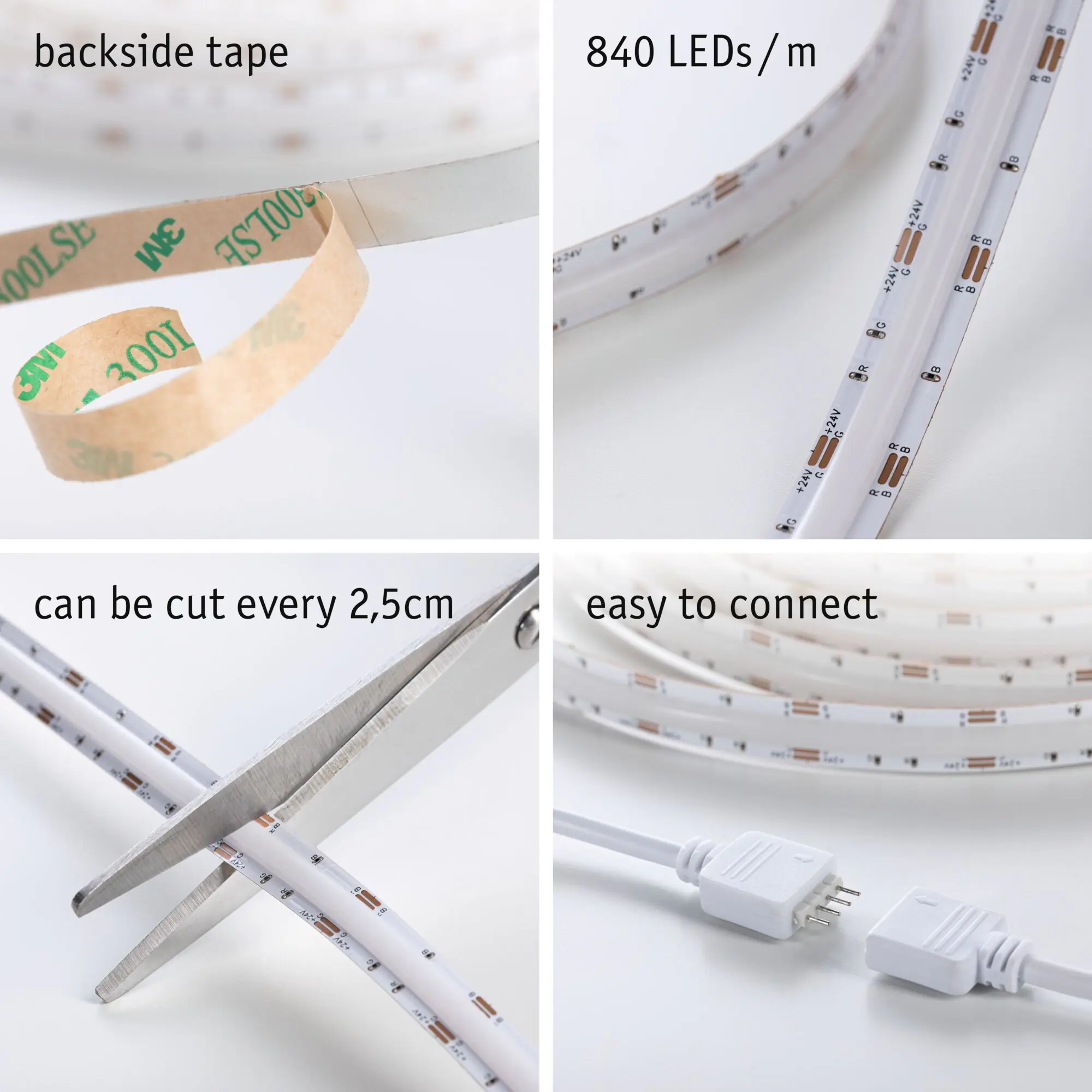Paulmann LED-Strips SimpLed Set 7,5 m weiß Kunststoff