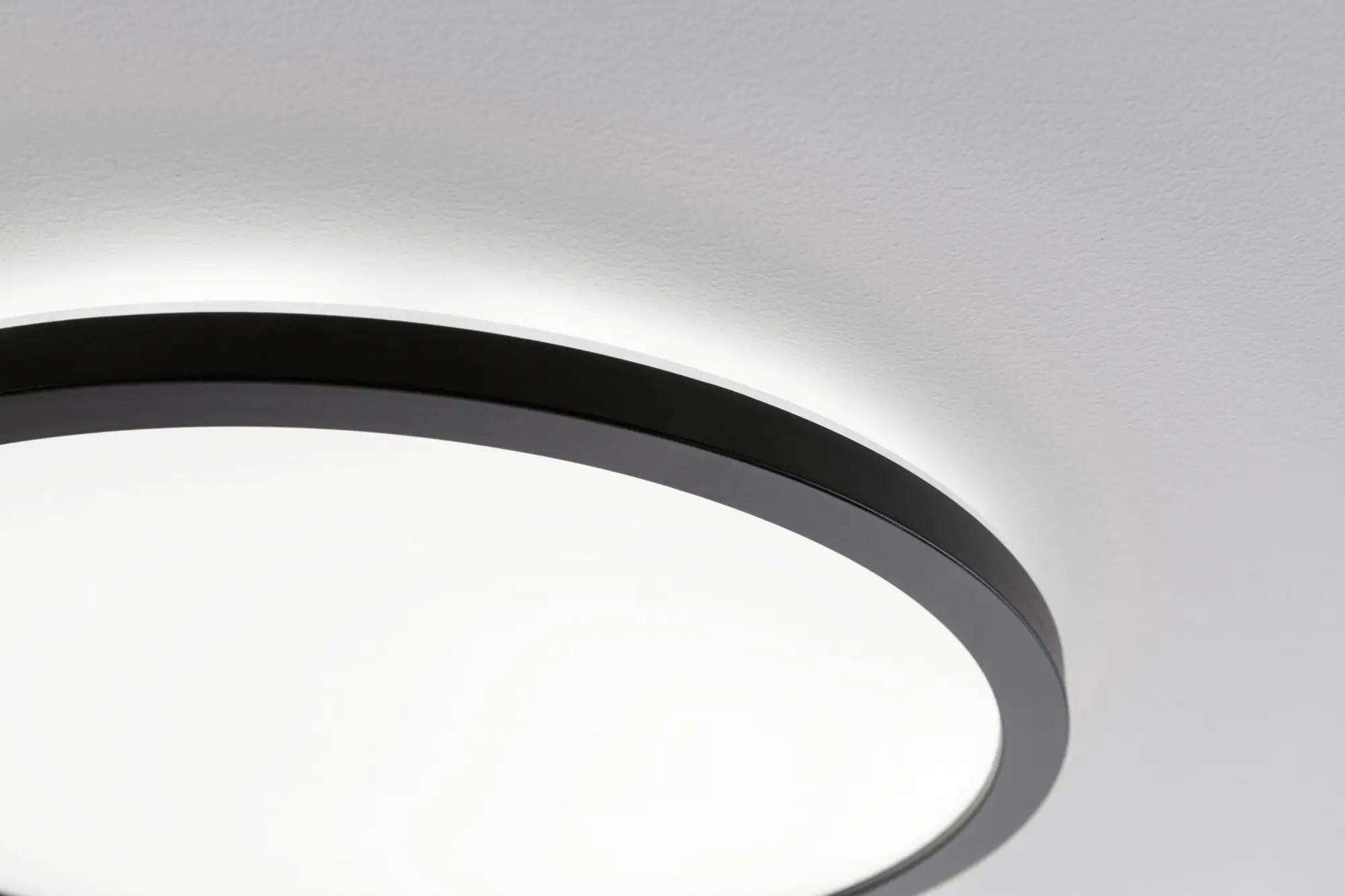 Paulmann LED Panel Atria Shine schwarz Ø 42 cm neutralweiß