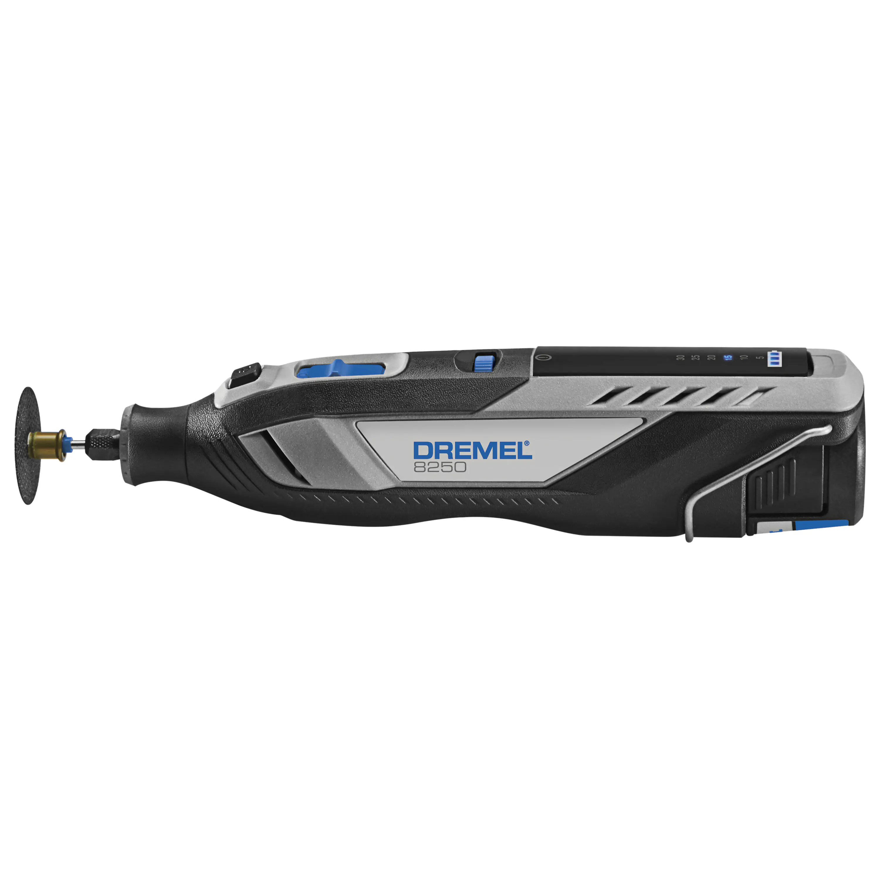 Dremel Akku-Multitool 8250-5 12V 2 Ah mit 5-teiligem Zubehör