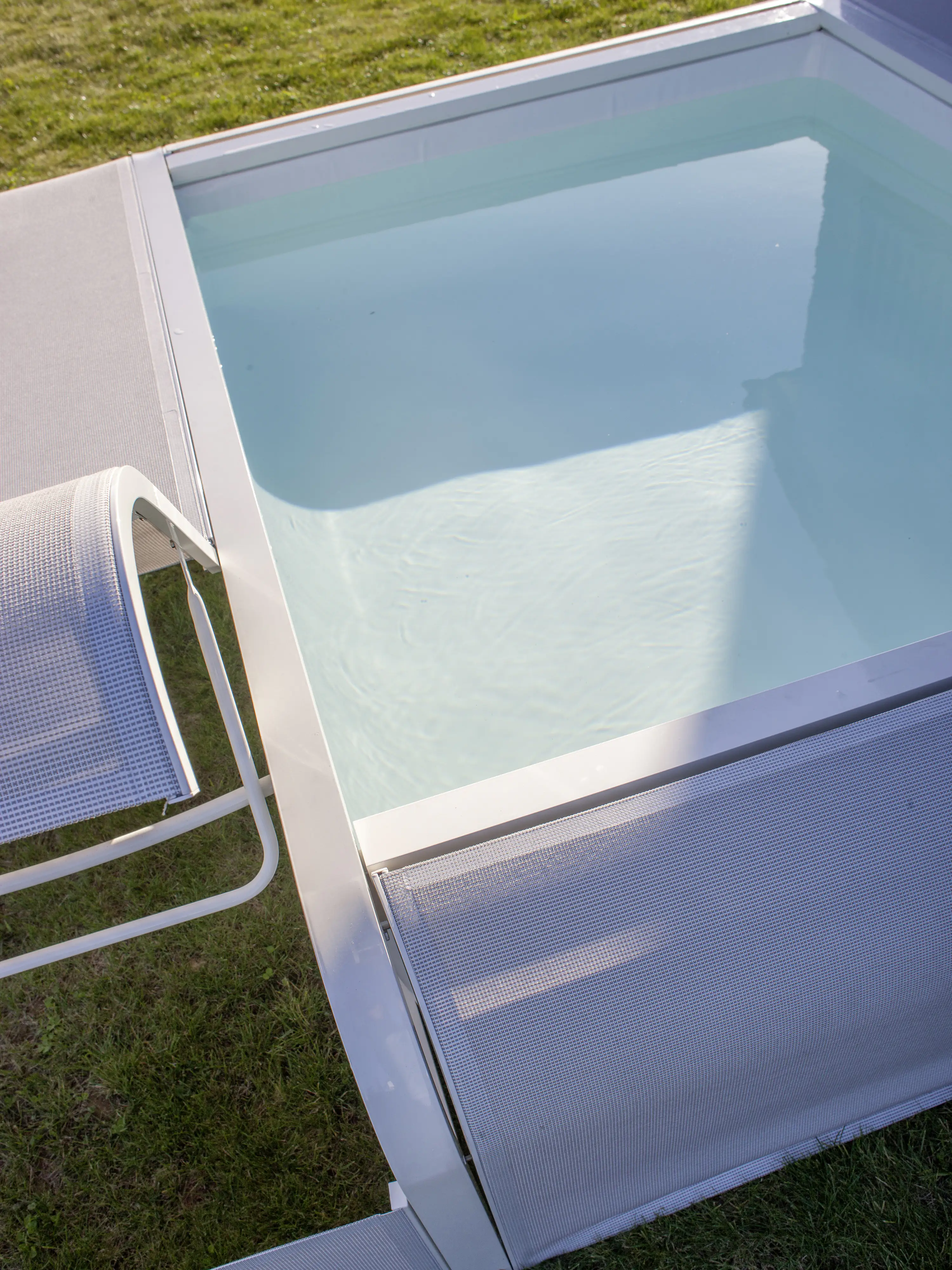 Gre Pool Mariposa weiß 282 x 219 x 60 cm