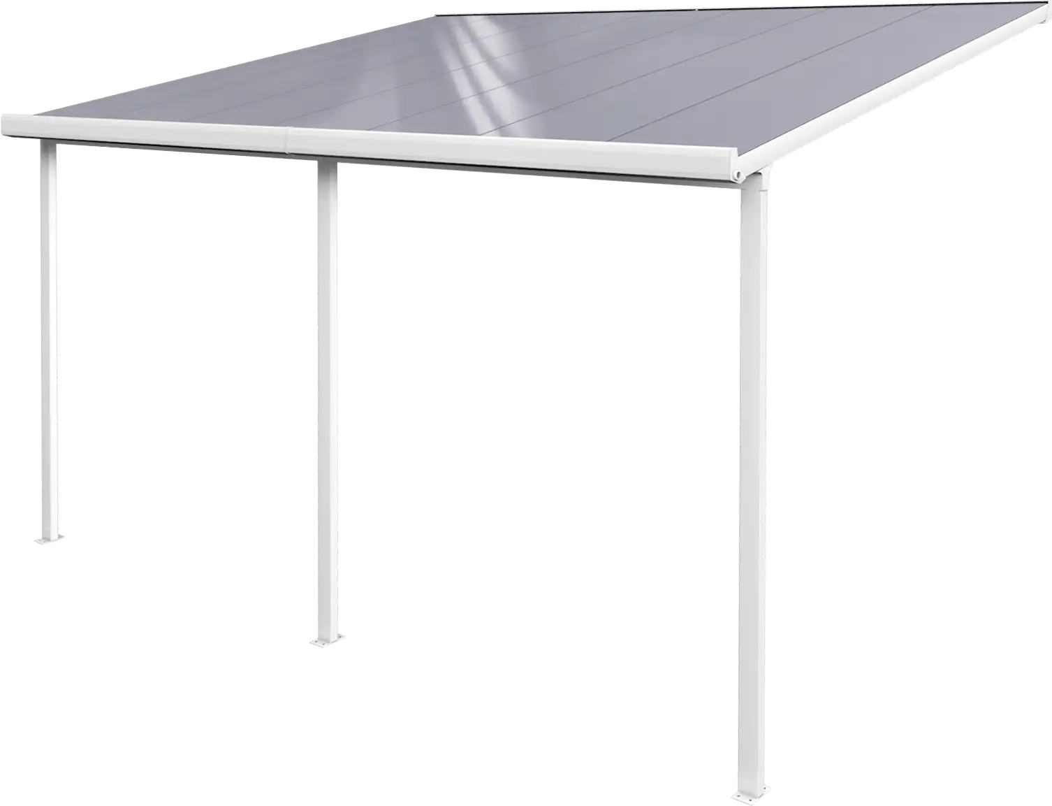 Gutta Terrassenüberdachung Basic 426x306cm weiß