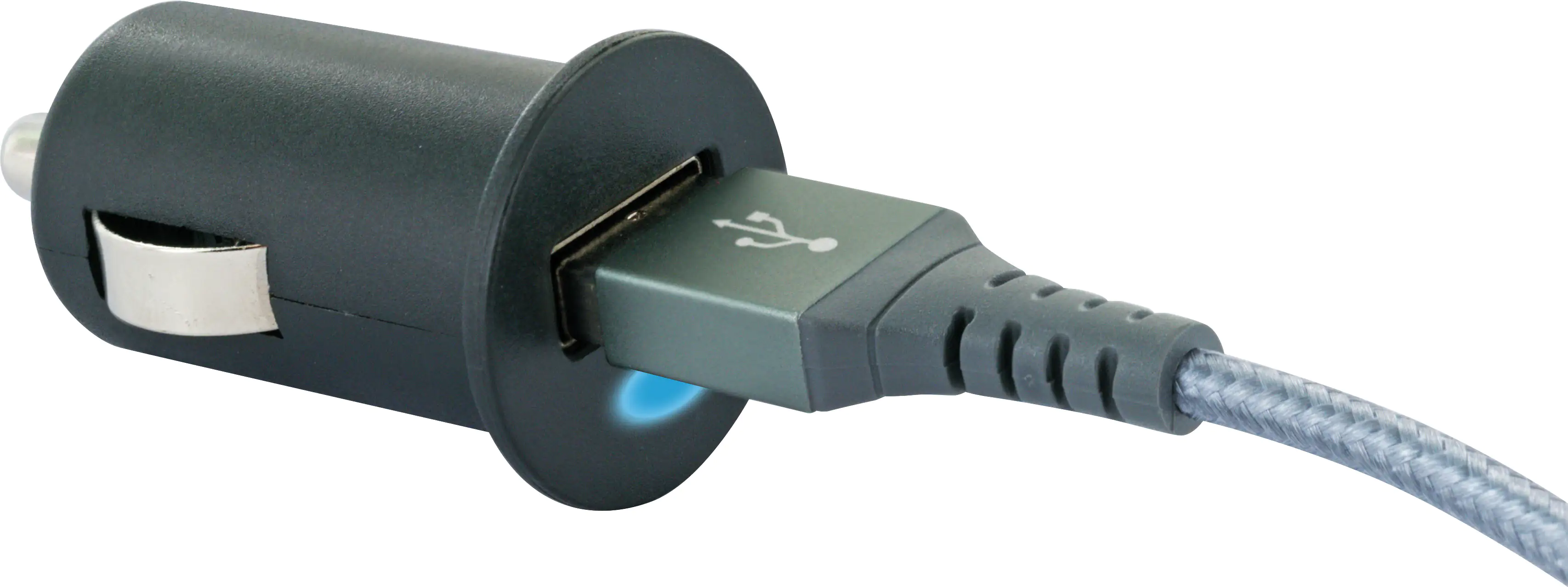 Schwaiger Ladeadapter Smart USB 12 V, USB 2.4 A Buchse