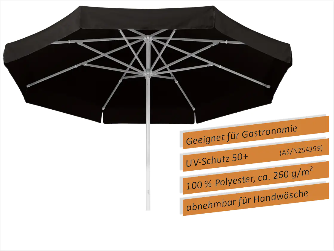 Schneider Sonnenschirm Jumbo schwarz Ø 300 cm