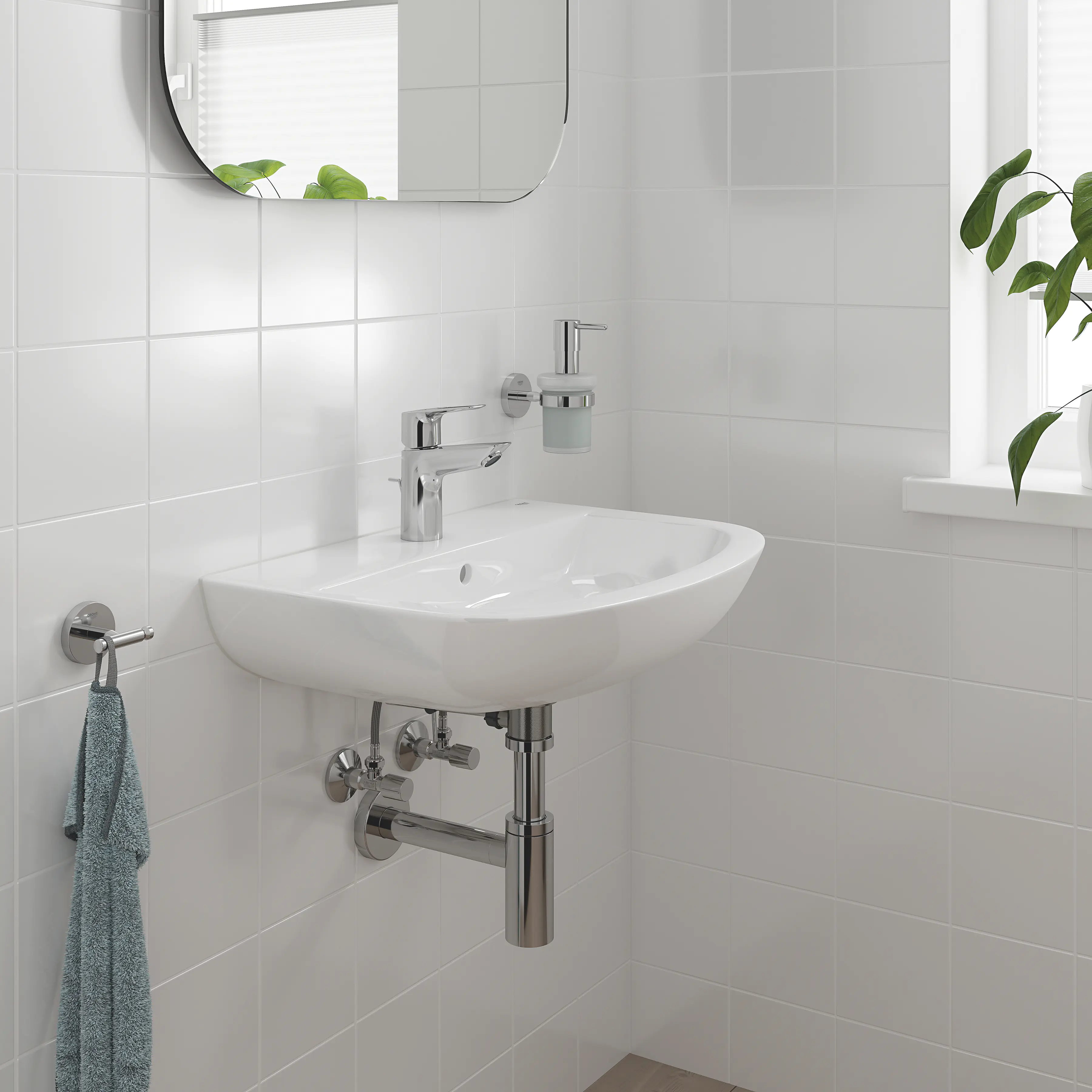 Grohe Start Cosmopolitan Bademantelhaken chrom klebbar