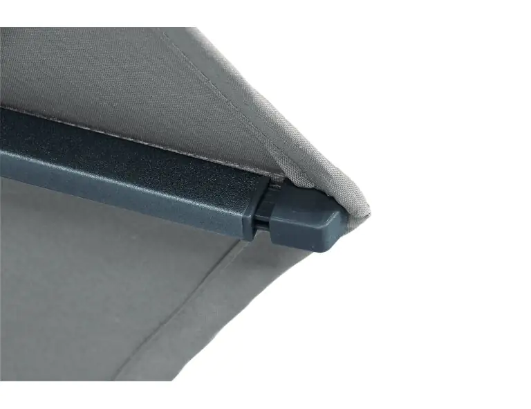 Siena Garden Mittelstockschirm Avio taupe Ø 300 cm