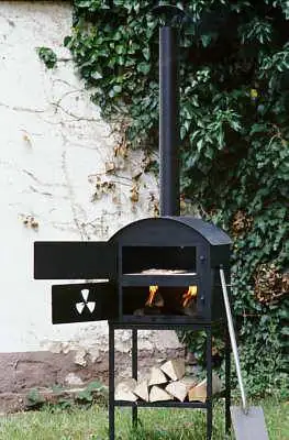 Schneider Woody Backes Holzbackofen für Pizza, Flammkuchen usw.