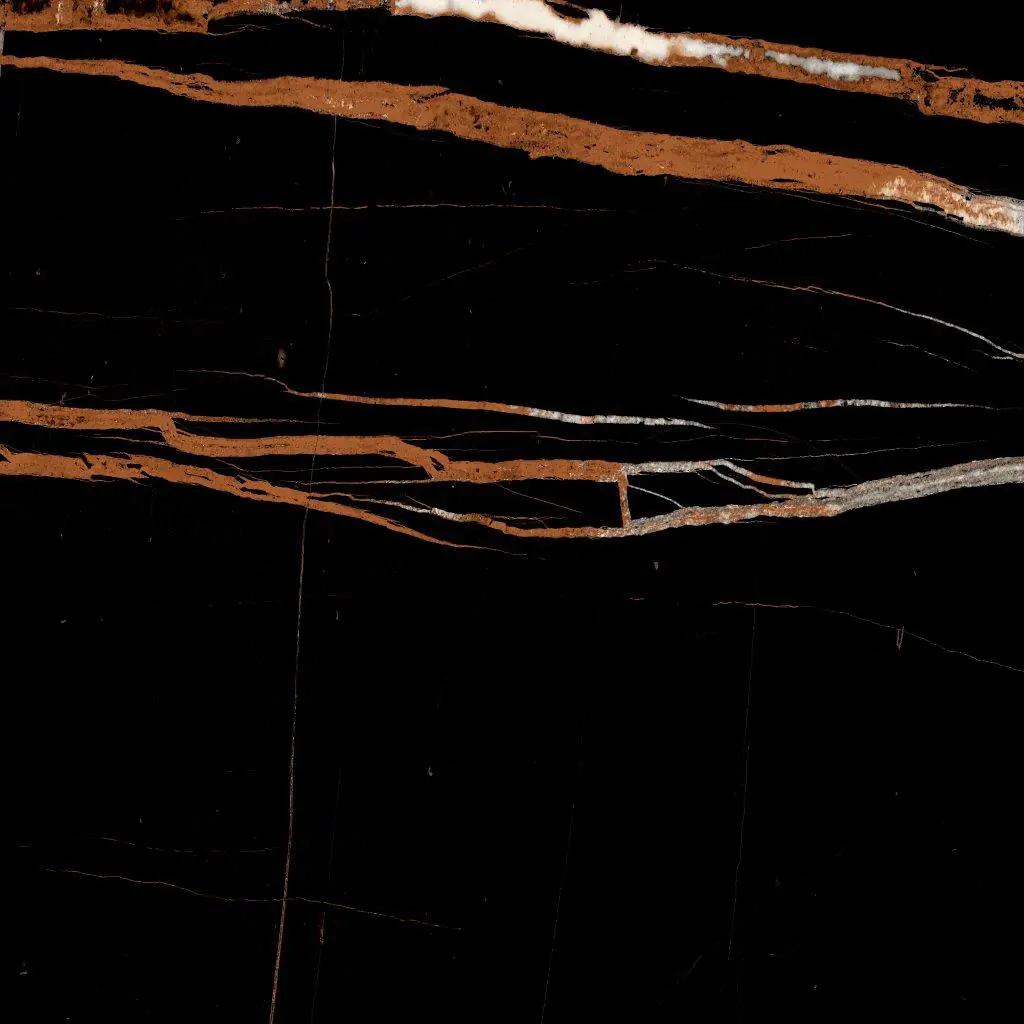 Bodenfliese Feinsteinzeug Sahara 60 x 60 cm schwarz