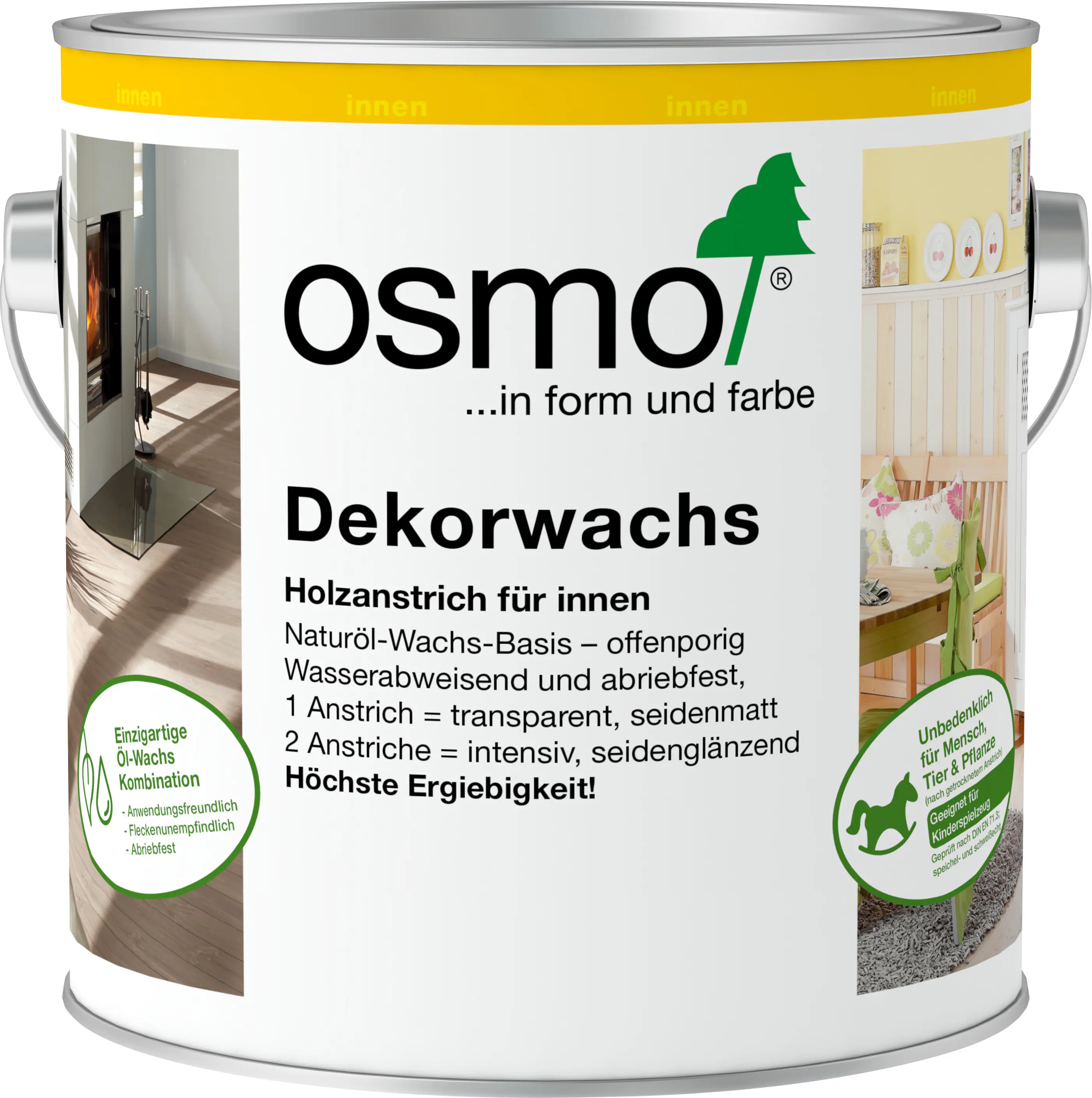 Osmo Dekorwachs 2,5 L farblos