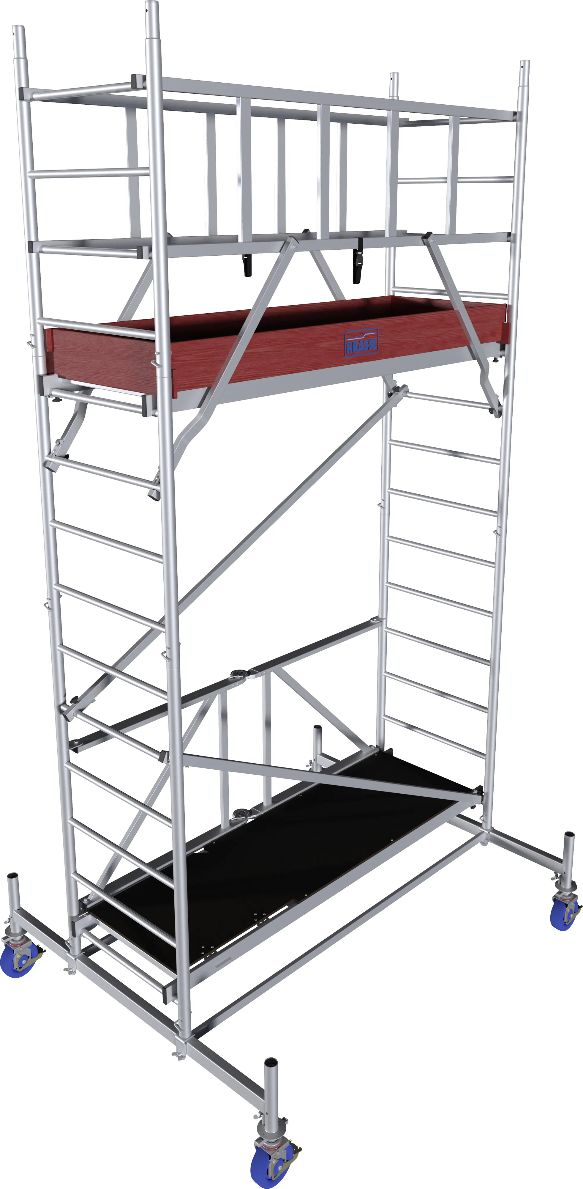 Krause Faltgerüst MONTO ProTec XS Aluminium 4,80 m