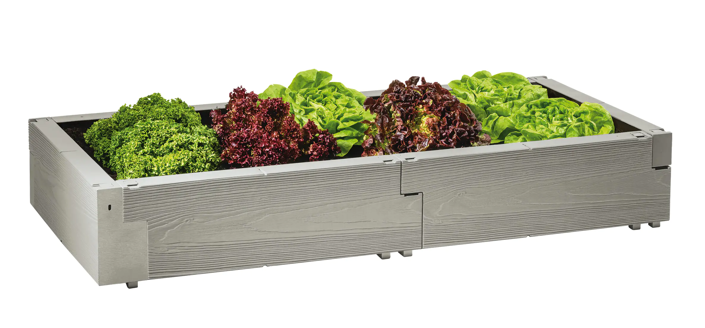 Juwel Hochbeet Timber Aufbau-Set 130 x 60 x 20 cm