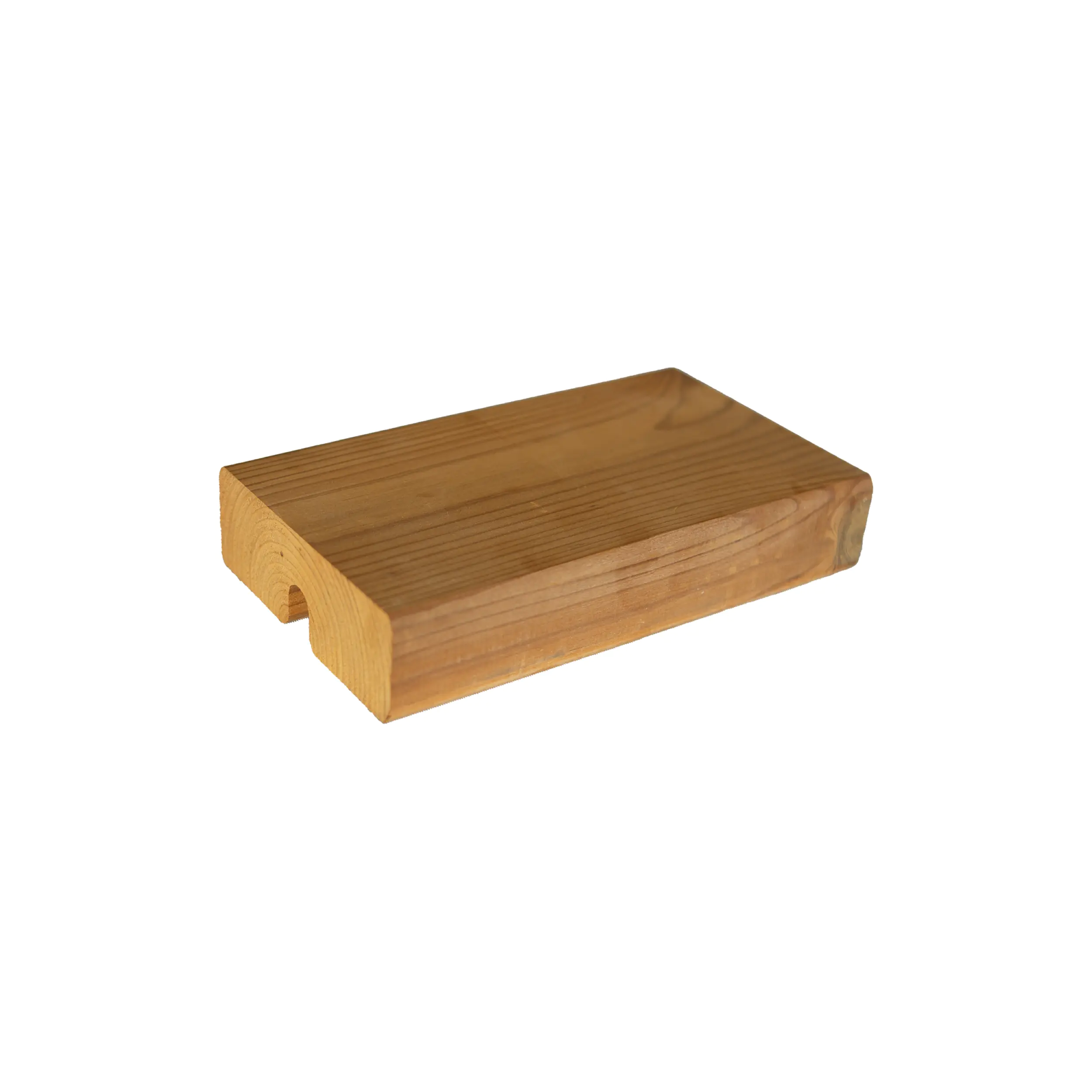 Plus Picknicktisch ThermoWood 179 x 177 x 71 cm goldbraun mit 2 Rückenlehnen