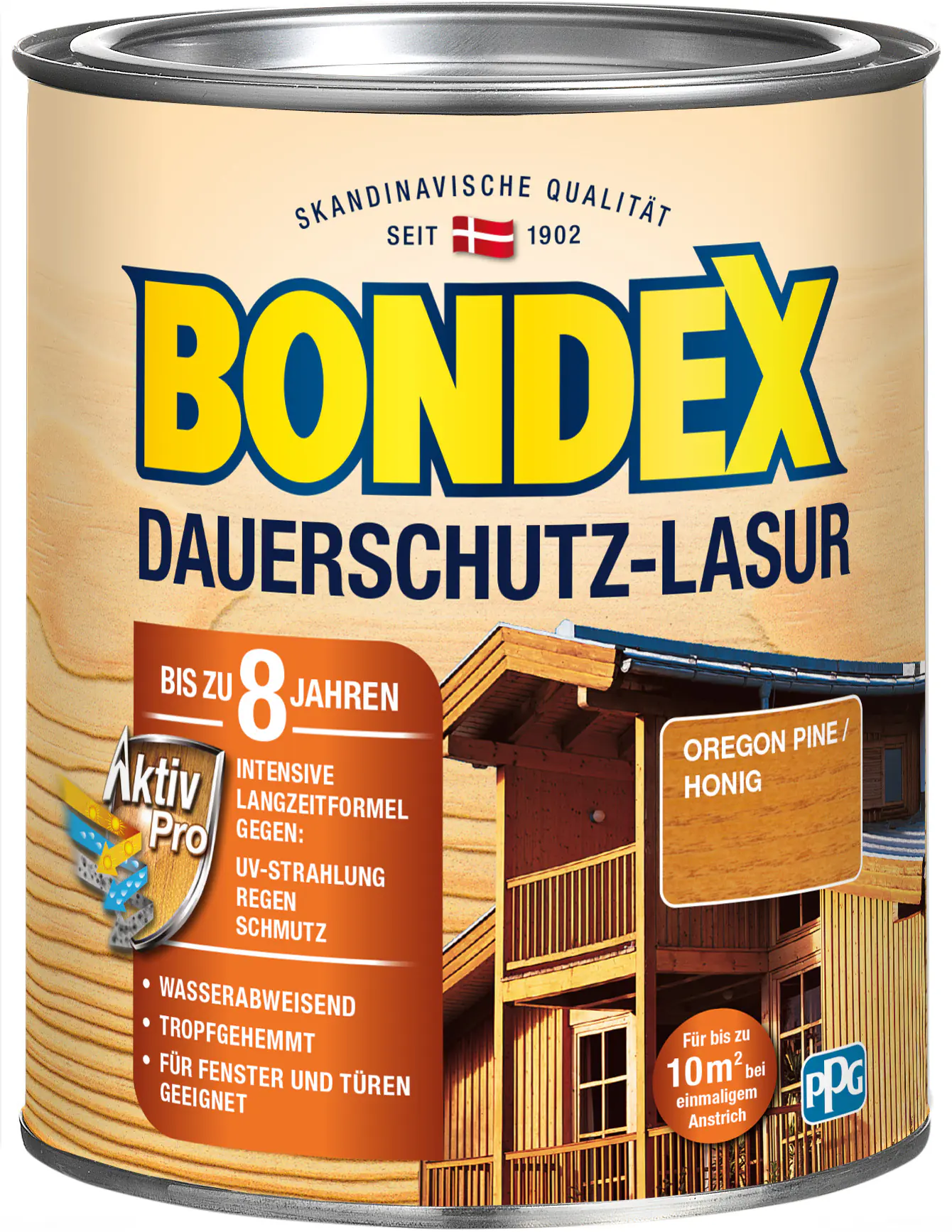 Bondex Dauerschutz Lasur 750 ml oregon pine