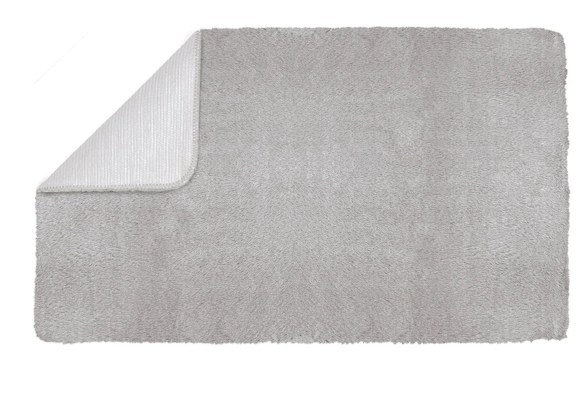 Kleine Wolke Badteppich Cony silbergrau 60 x 100 cm