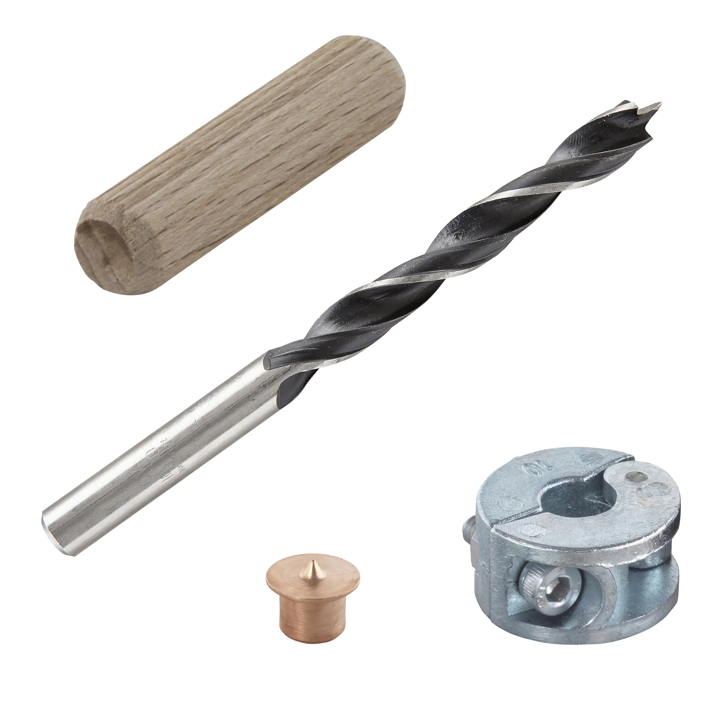 Wolfcraft Sortimentskasten 10 mm Dübel 25 teilig