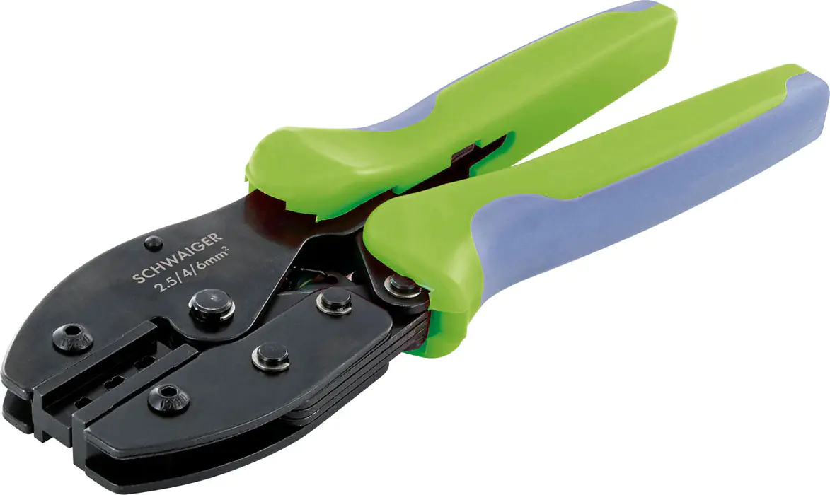 Schwaiger Solar Crimpzange 2,5mm, 4mm, 6mm