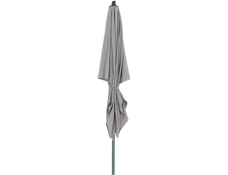 Siena Garden Mittelstockschirm Avio taupe 300 x 200 cm