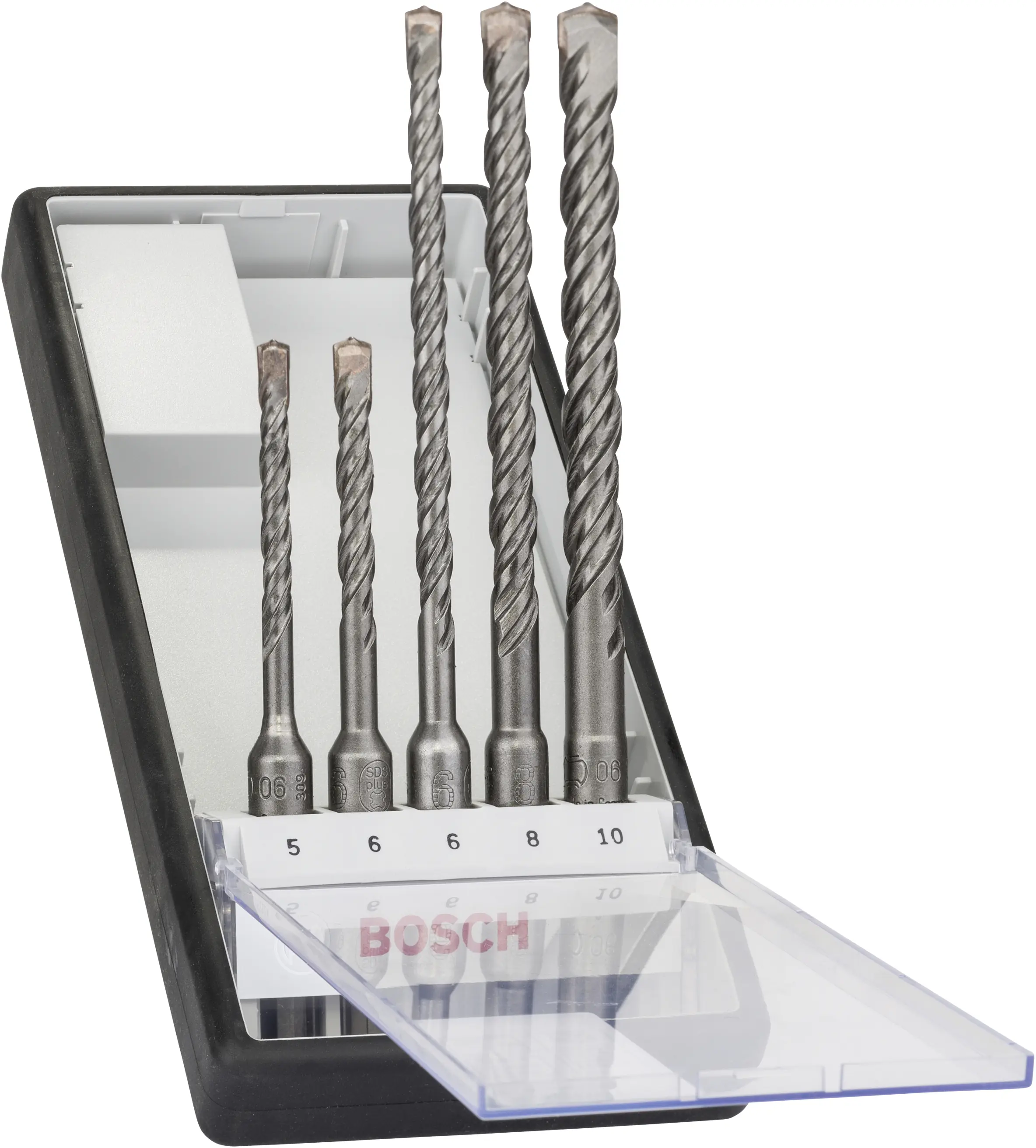 Bosch SDS plus-5 Hammerbohrer-Set Robust Line 5-teilig