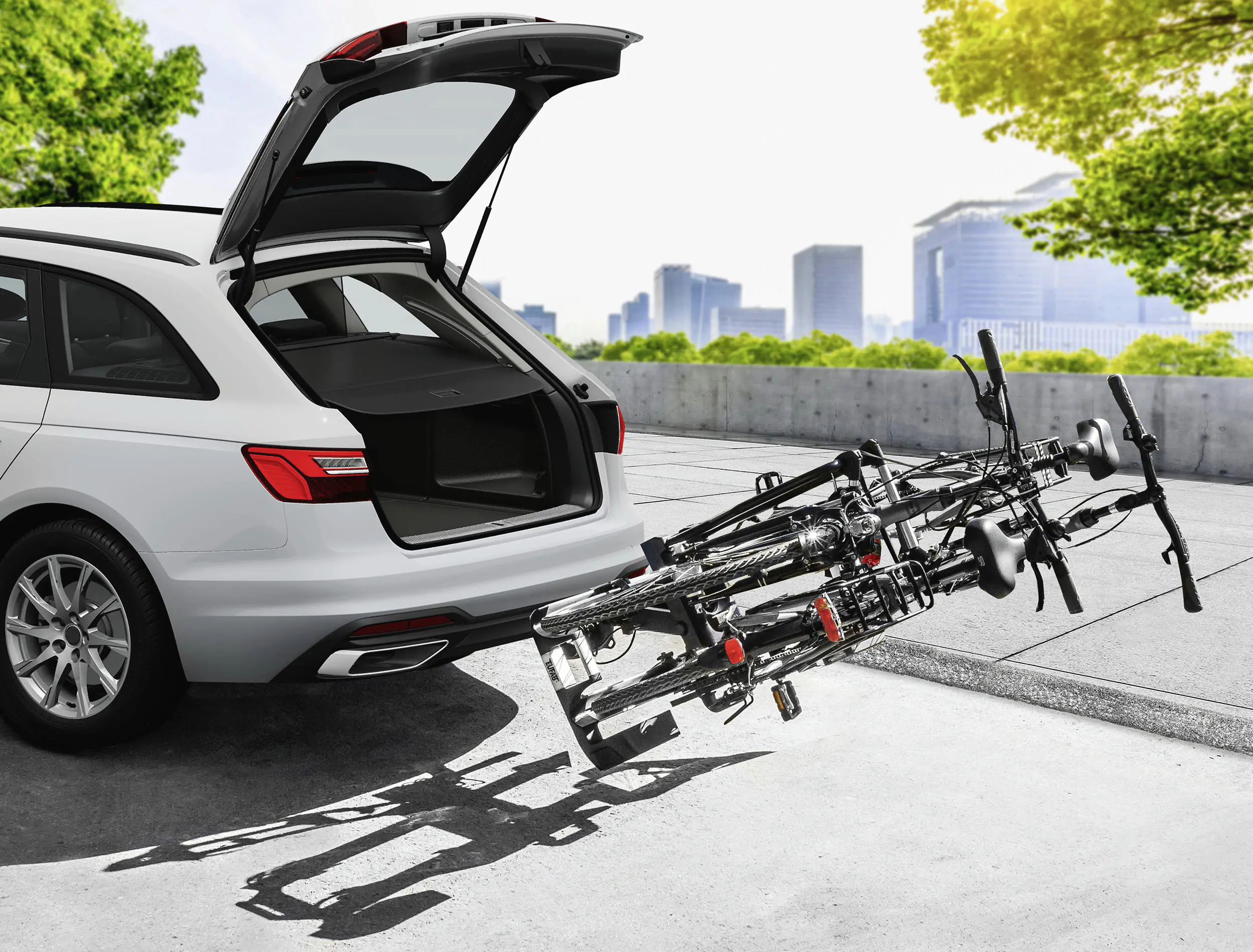 EUFAB Fahrradträger ProBC2 für 2 Fahrräder komplett vormontiert