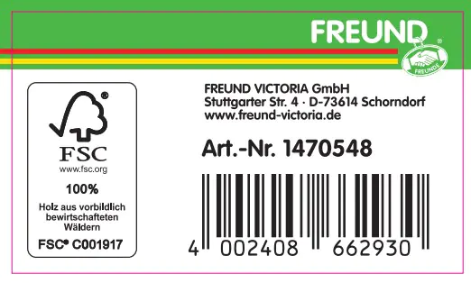 Freund Victoria Rasenmäherbürste 30 cm Gesamtlänge