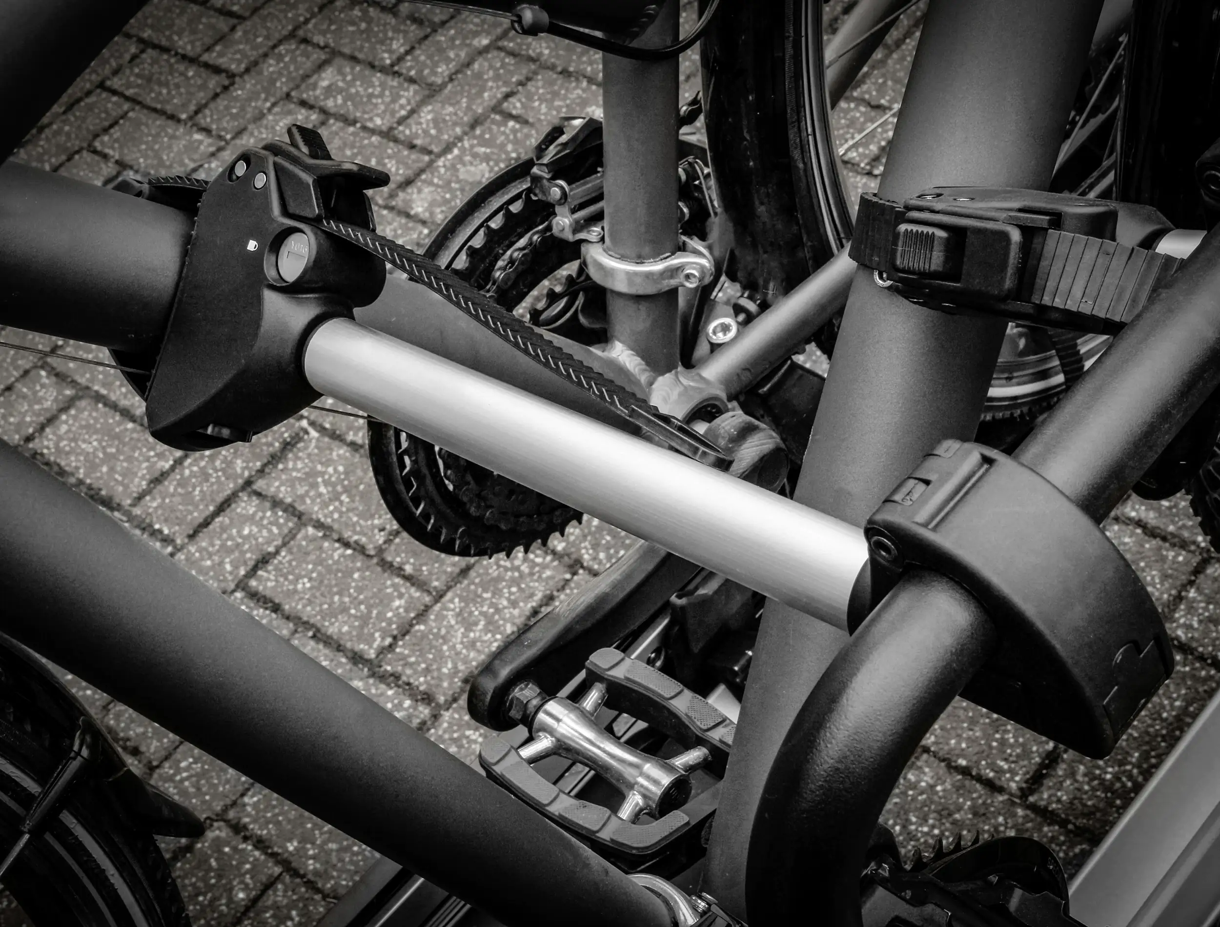 EUFAB Strap Rahmenhalter Fahrrad lang 32cm Ø 25 + 30 mm
